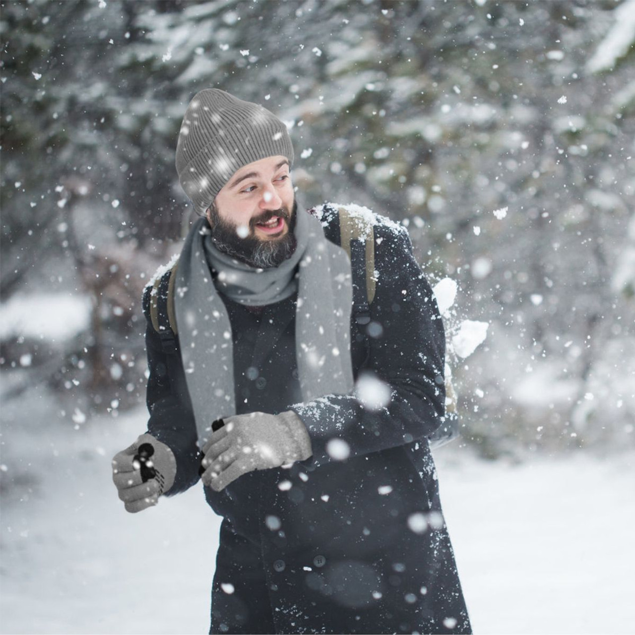 Winter Beanie,  Scarf, and Gloves Set product image