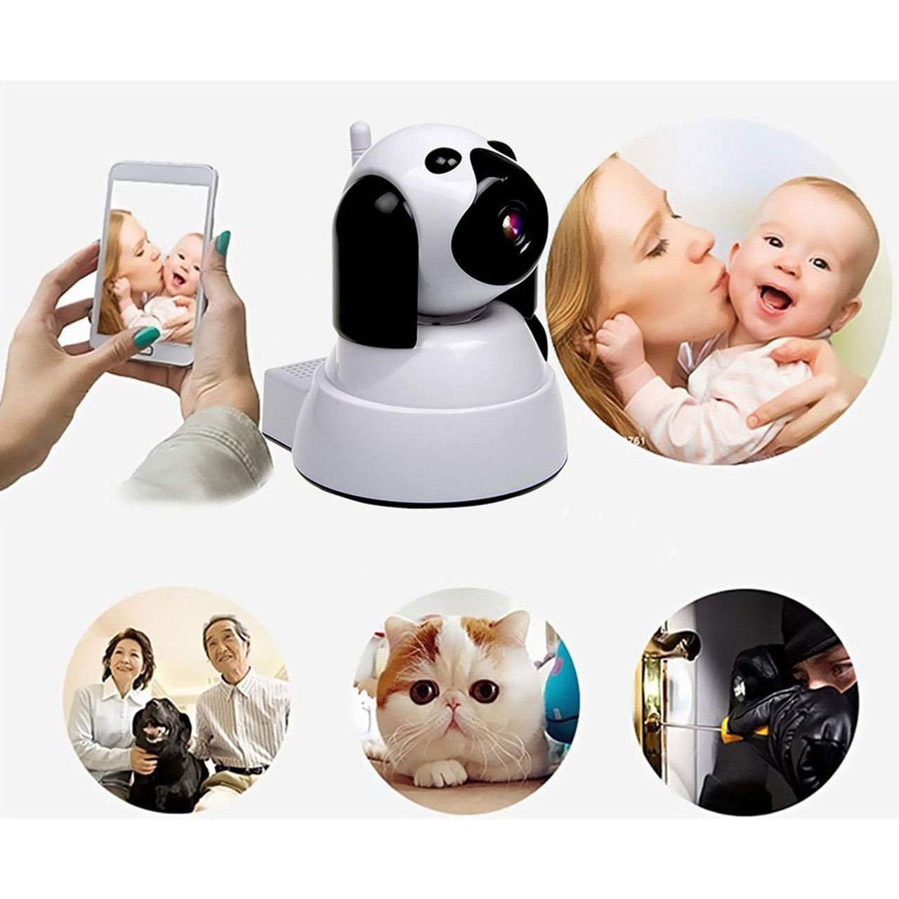 Baby Cam/Pet Monitor IP Cam Wireless Security Camera product image