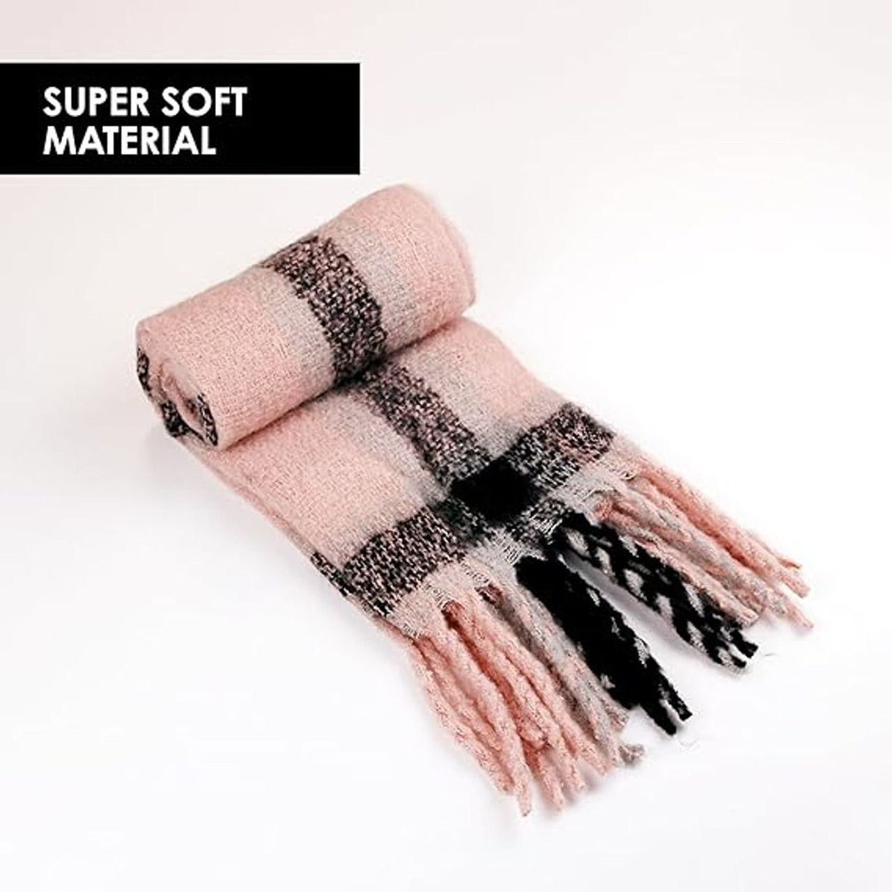 Women's Pashmina Plaid Blanket Scarves product image