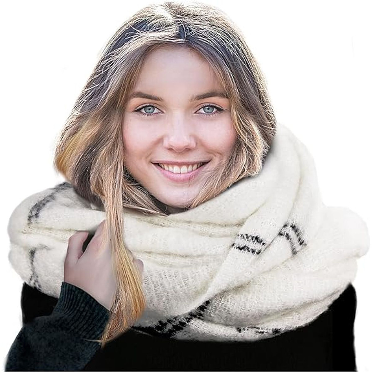 Women's Pashmina Plaid Blanket Scarves product image
