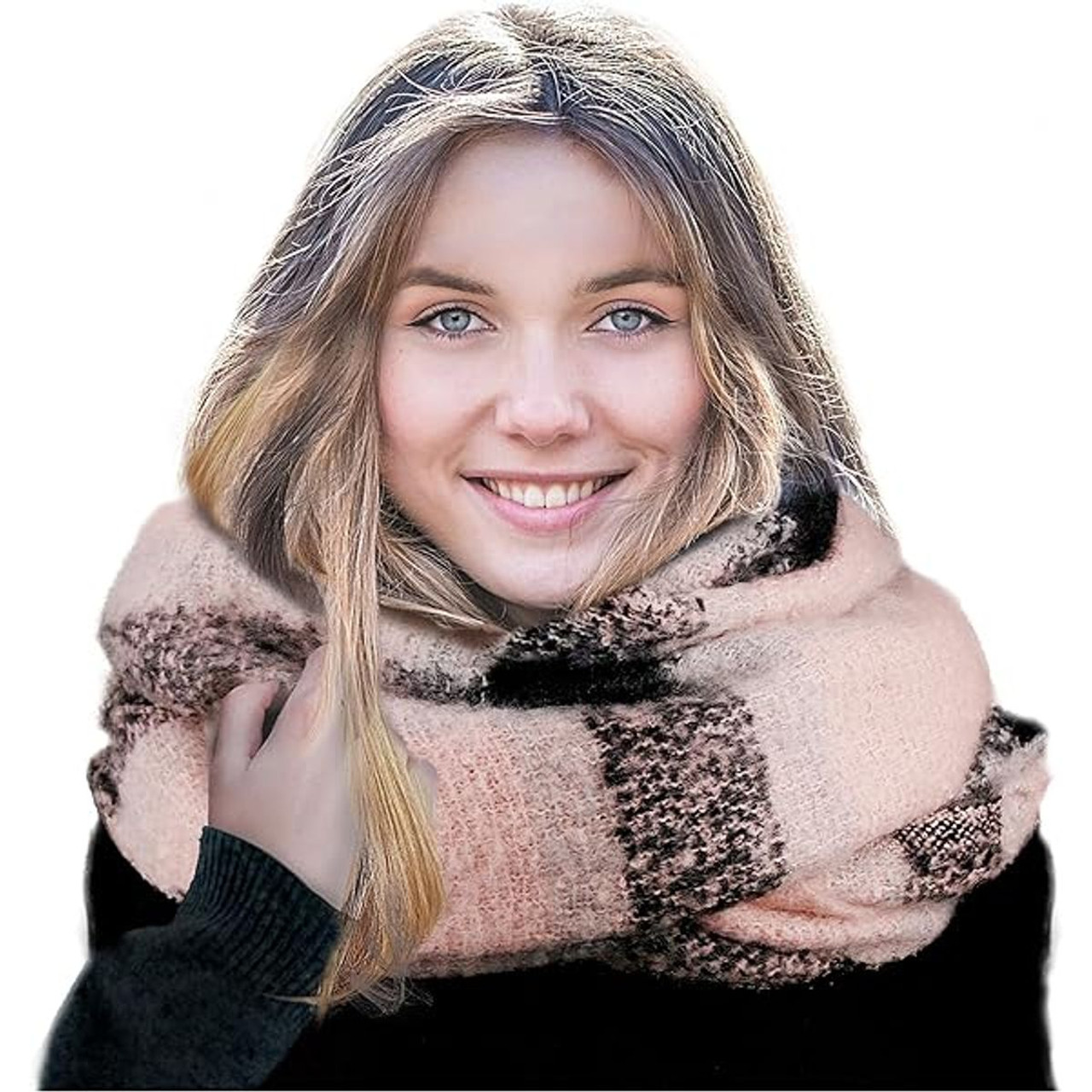 Women's Pashmina Plaid Blanket Scarves product image