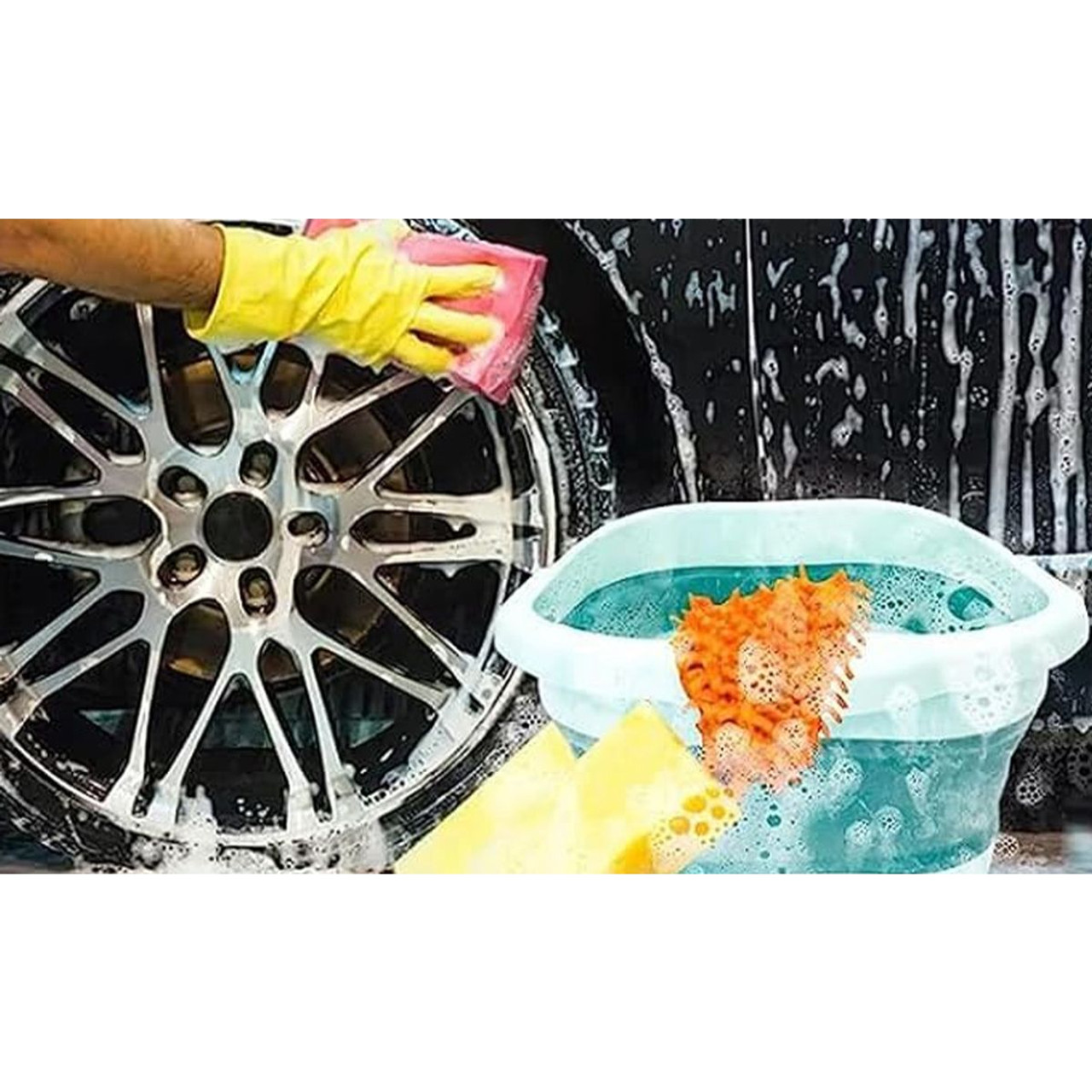 4-Gallon Collapsible Foot Bath Basin (2-Pack) product image