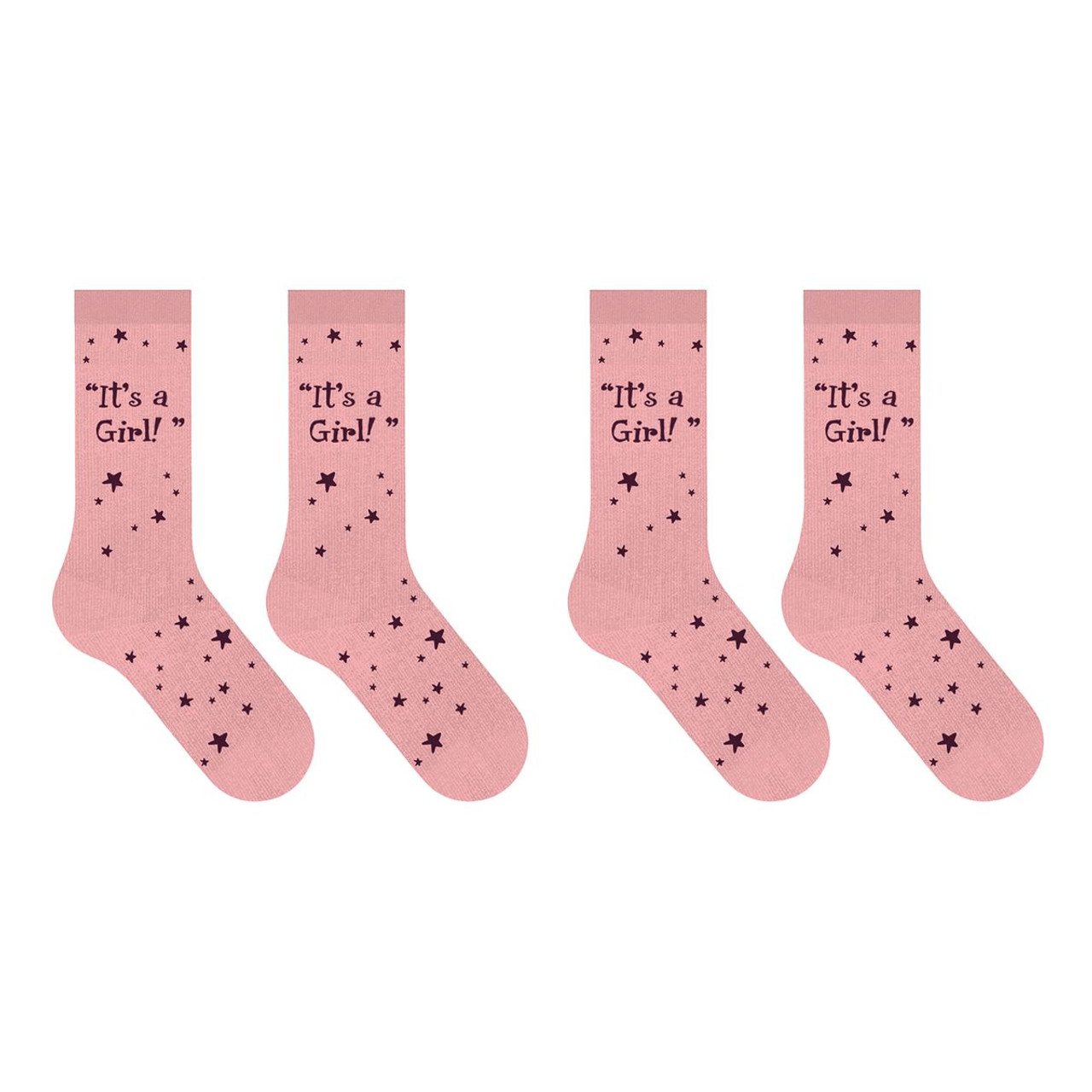 Greeting Card with Fun Crew Length Novelty Socks (2-Pack) product image