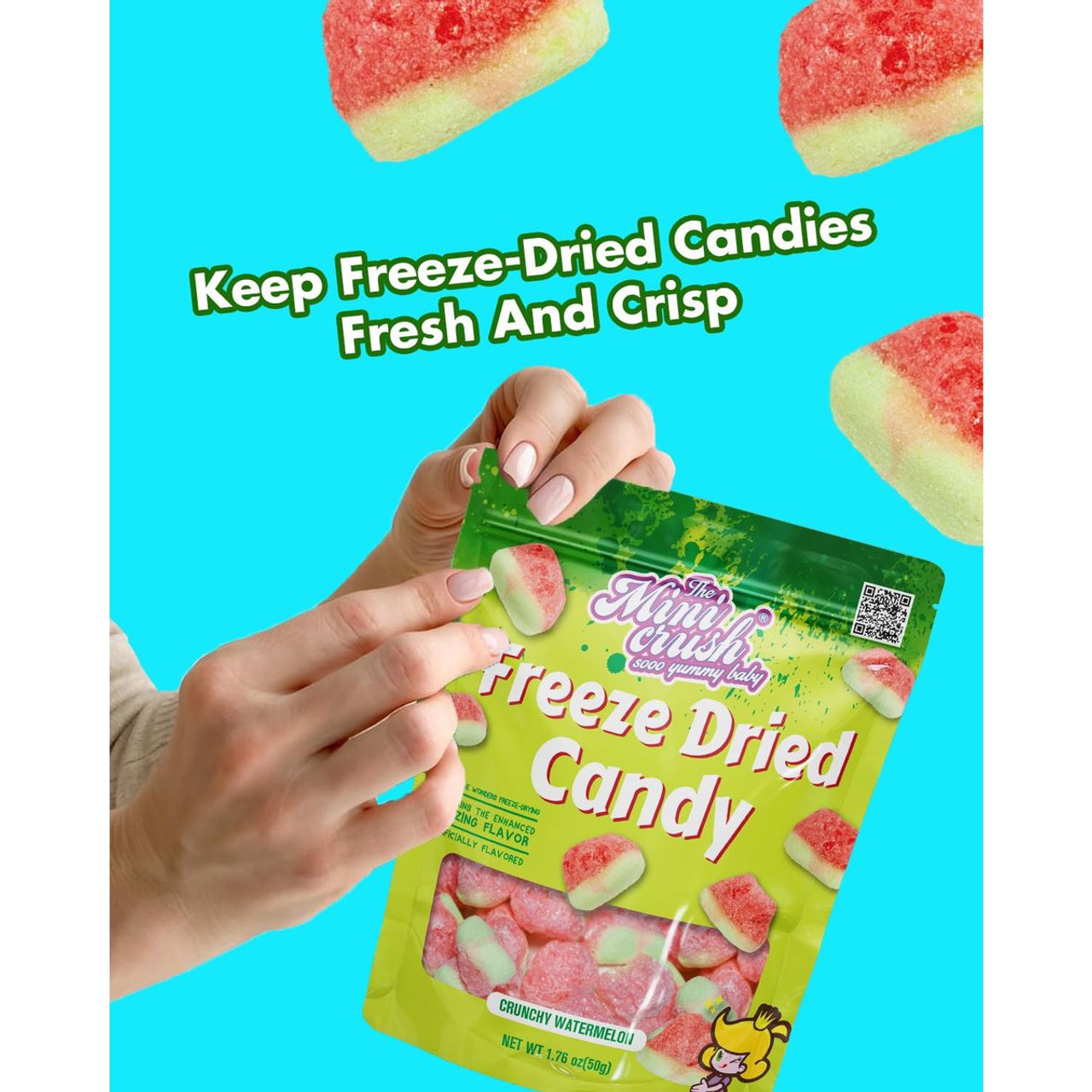 The Mini Crush Freeze Dried Candy, 1.76 oz. (5-Flavor Variety Pack) product image