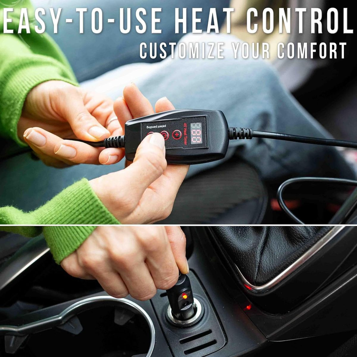 12V Weighted Electric Heating Blanket For Car product image