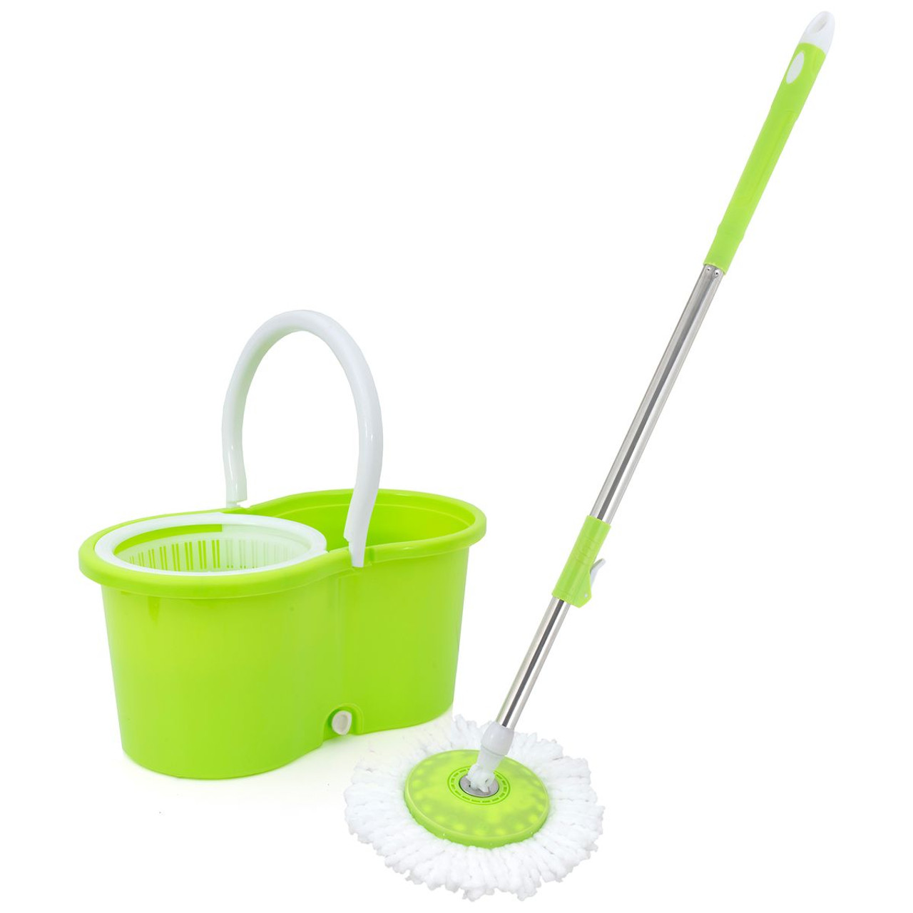 Neat-Living Extendable Spin Mop & Bucket Set with 2 Mop Heads product image