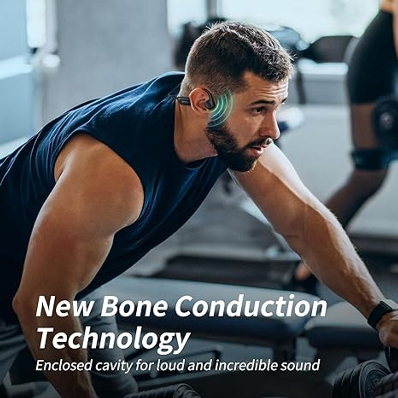 CXK Bone Conducting Bluetooth 5.3 Open Ear Headphones  product image