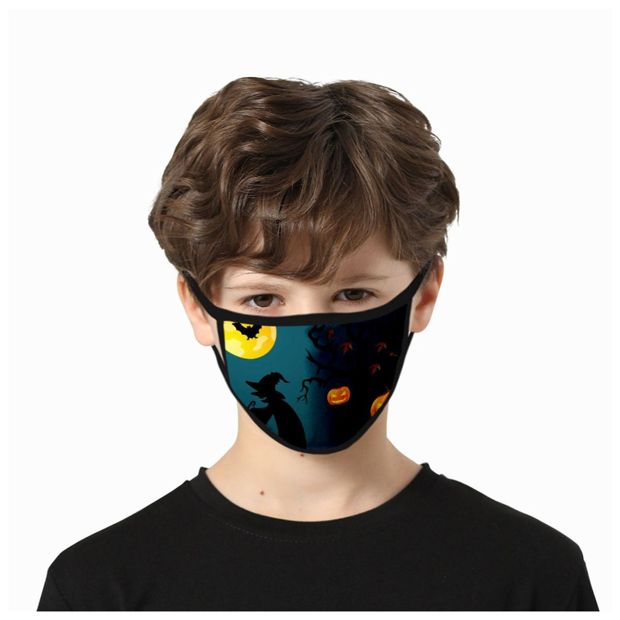 Kids' Halloween-Themed Reusable Face Mask (6-Pack) product image