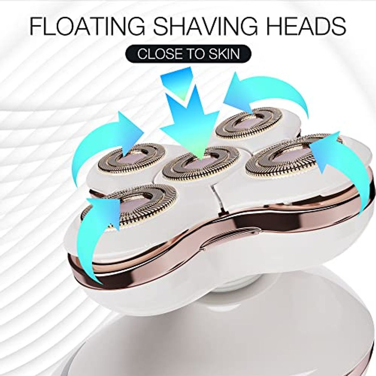 VIMC Rechargeable Electric Razor with Detachable Head product image
