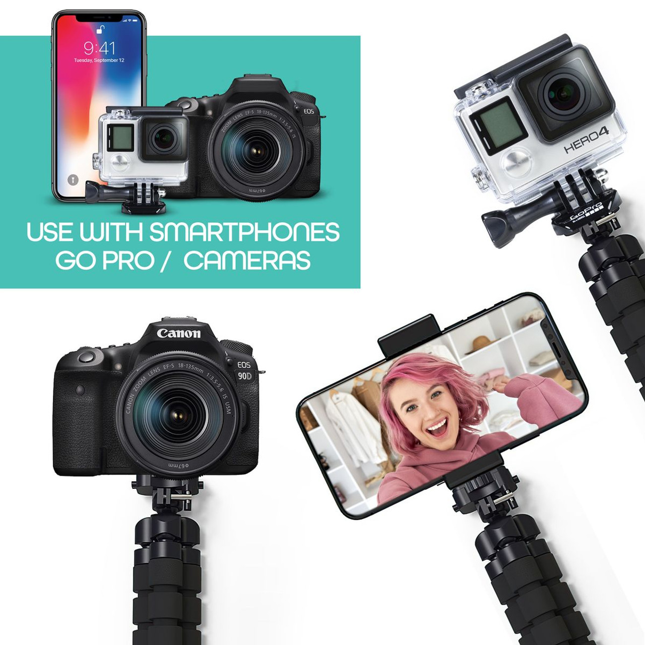 Universal Flexible Tripod and Mount product image