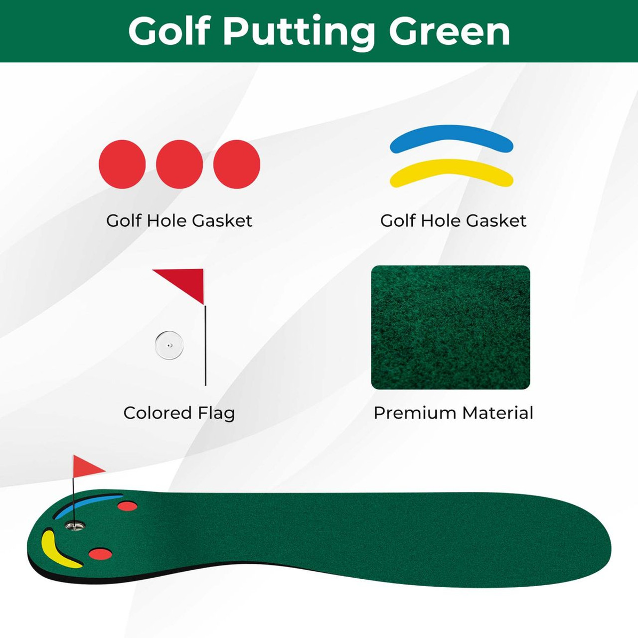 Golf Putting Green Set for Indoor/Outdoor Use product image