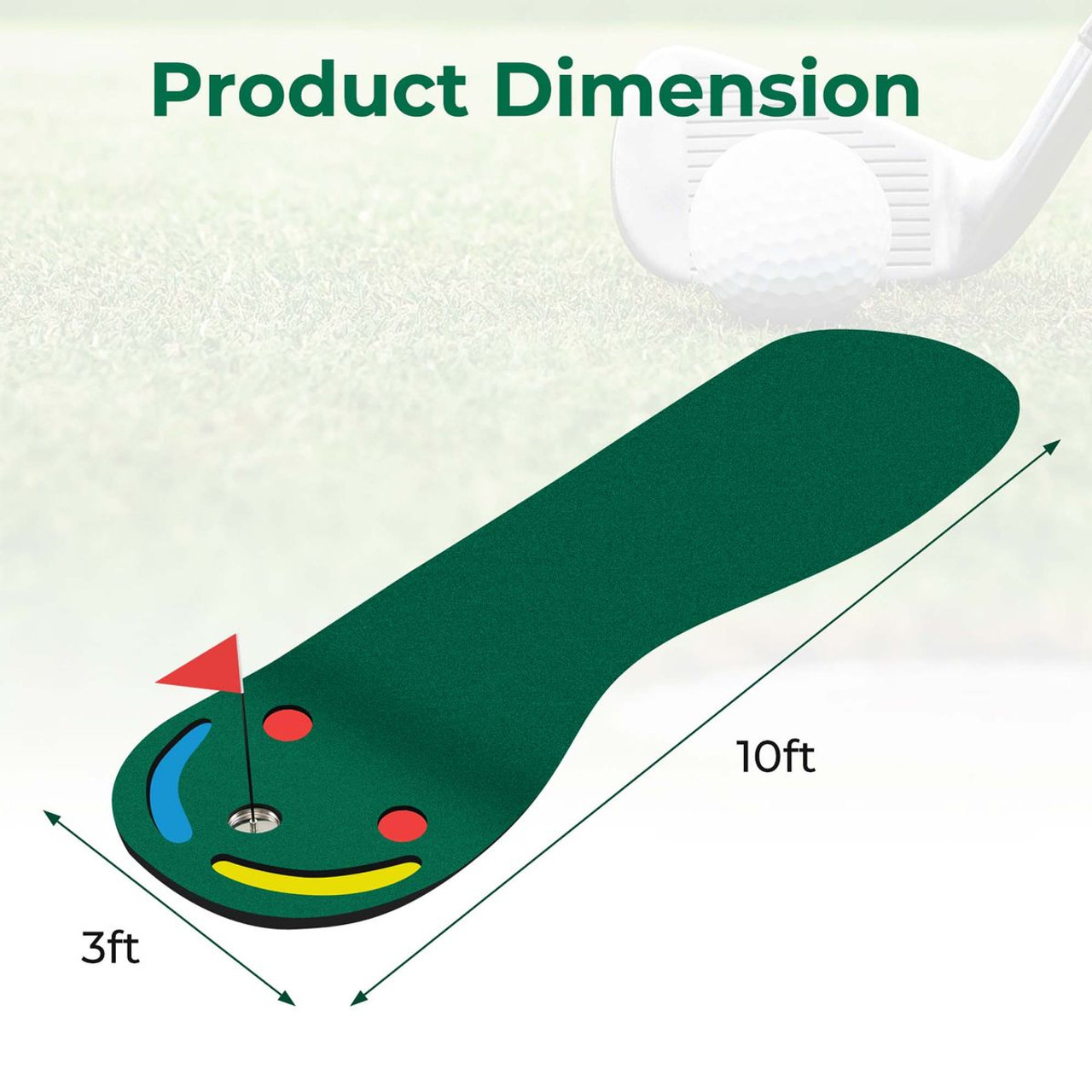 Golf Putting Green Set for Indoor/Outdoor Use product image