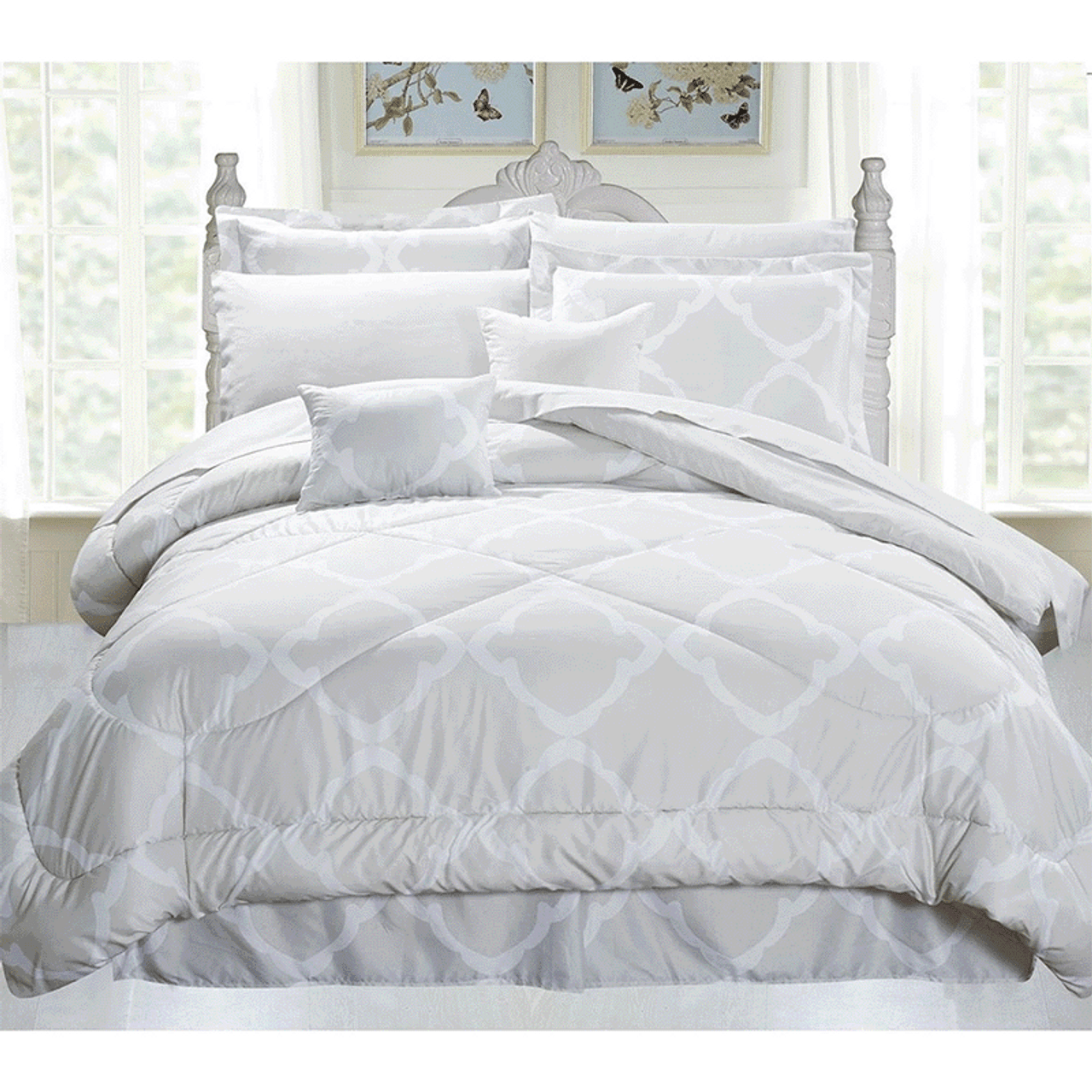 Kathy Ireland 10-Piece Bed-in-a-Bag Set (Queen/King) product image
