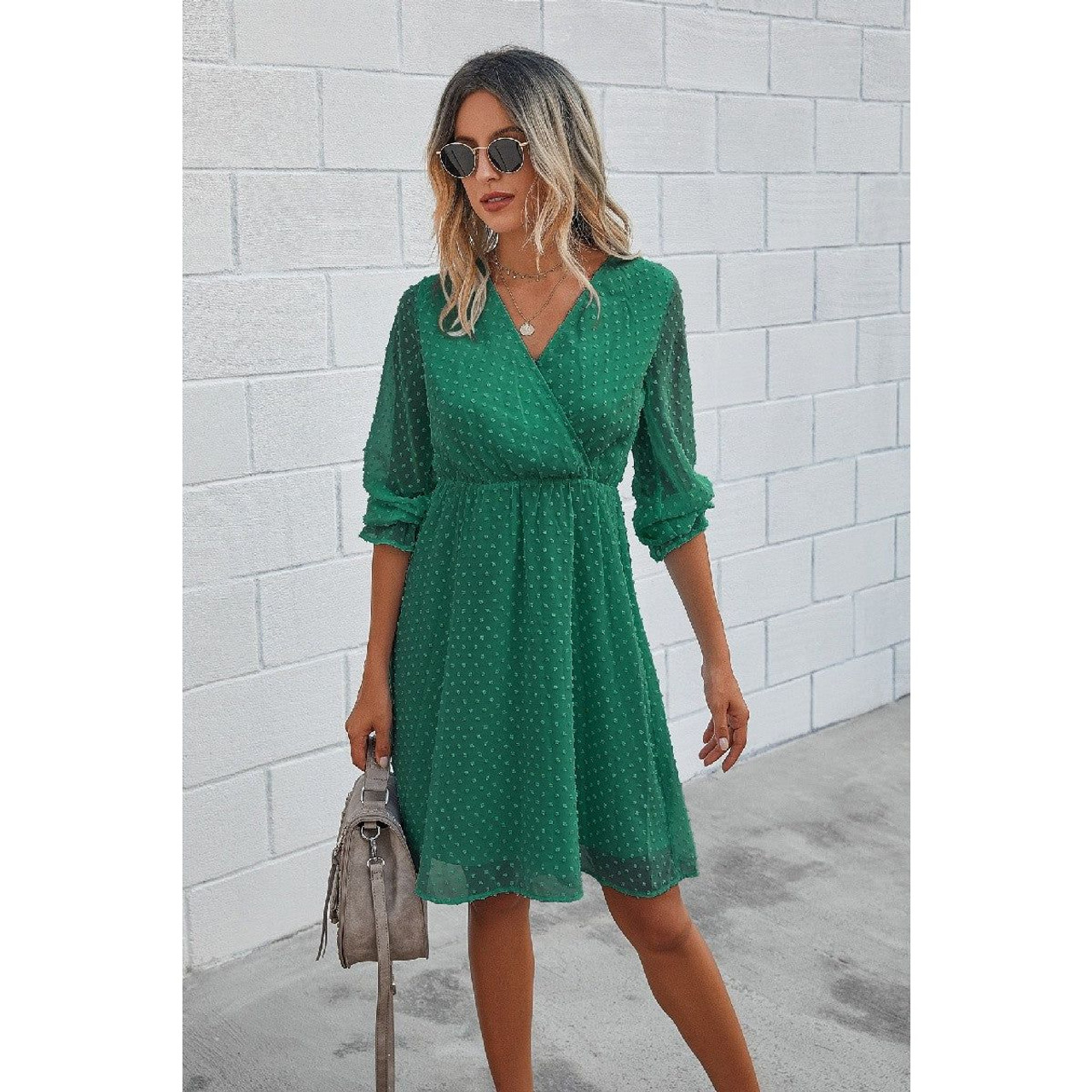 Women's Serene Dots Dress product image