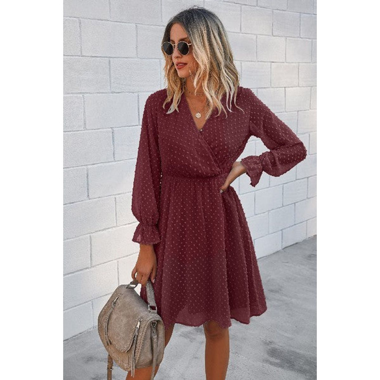 Women's Serene Dots Dress product image