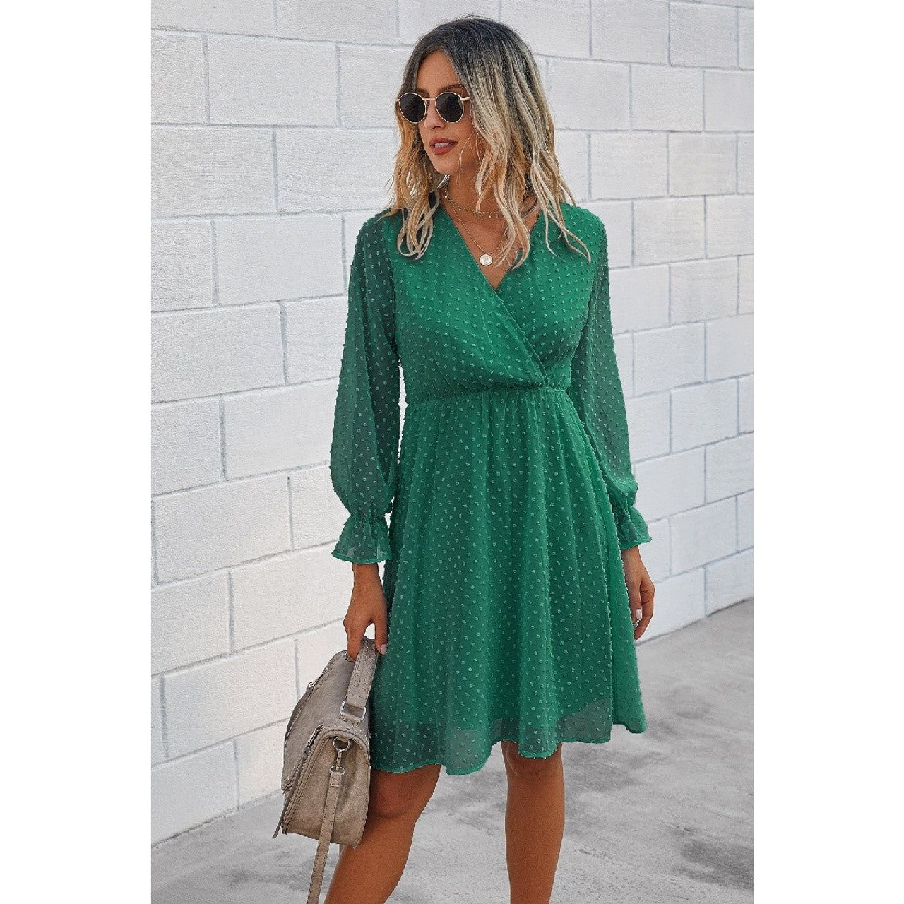 Women's Serene Dots Dress product image