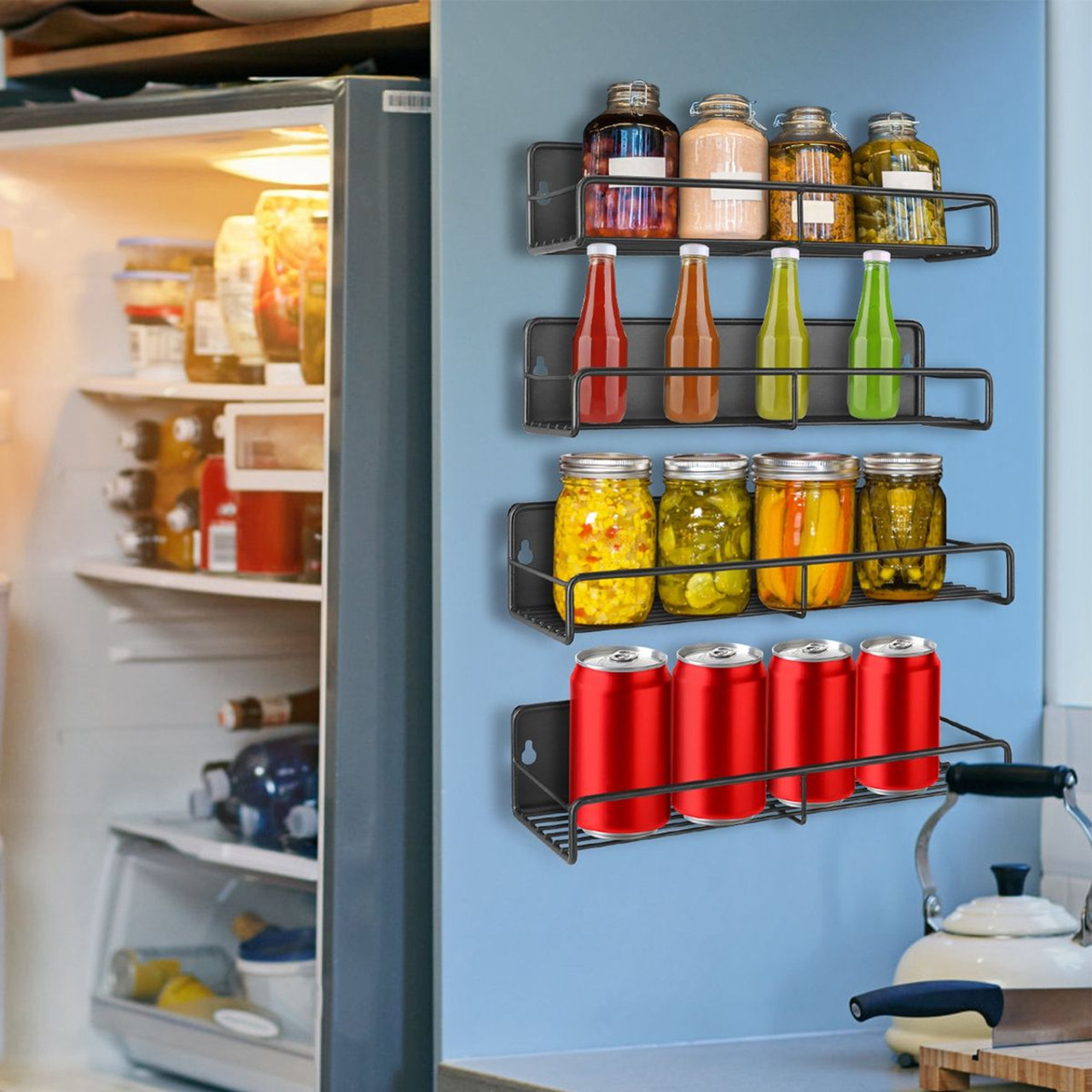 Magnetic Spice Rack (Set of 4) product image