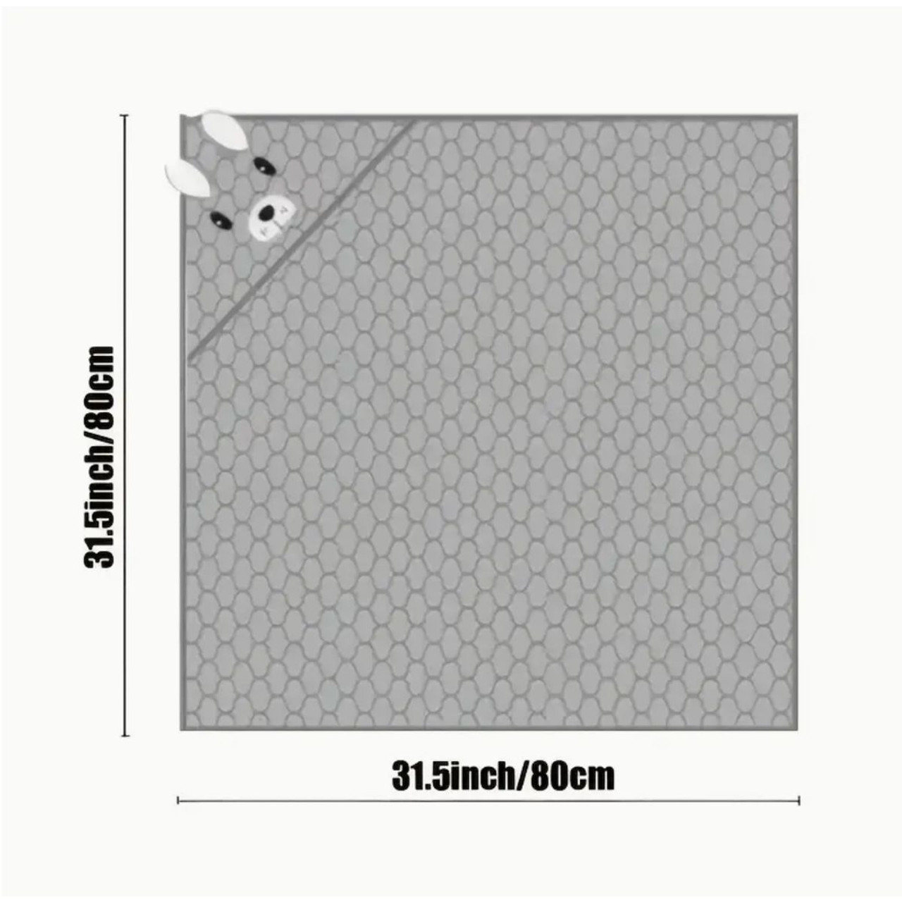 Absorbent Animal-Hooded Baby Bath Towel product image