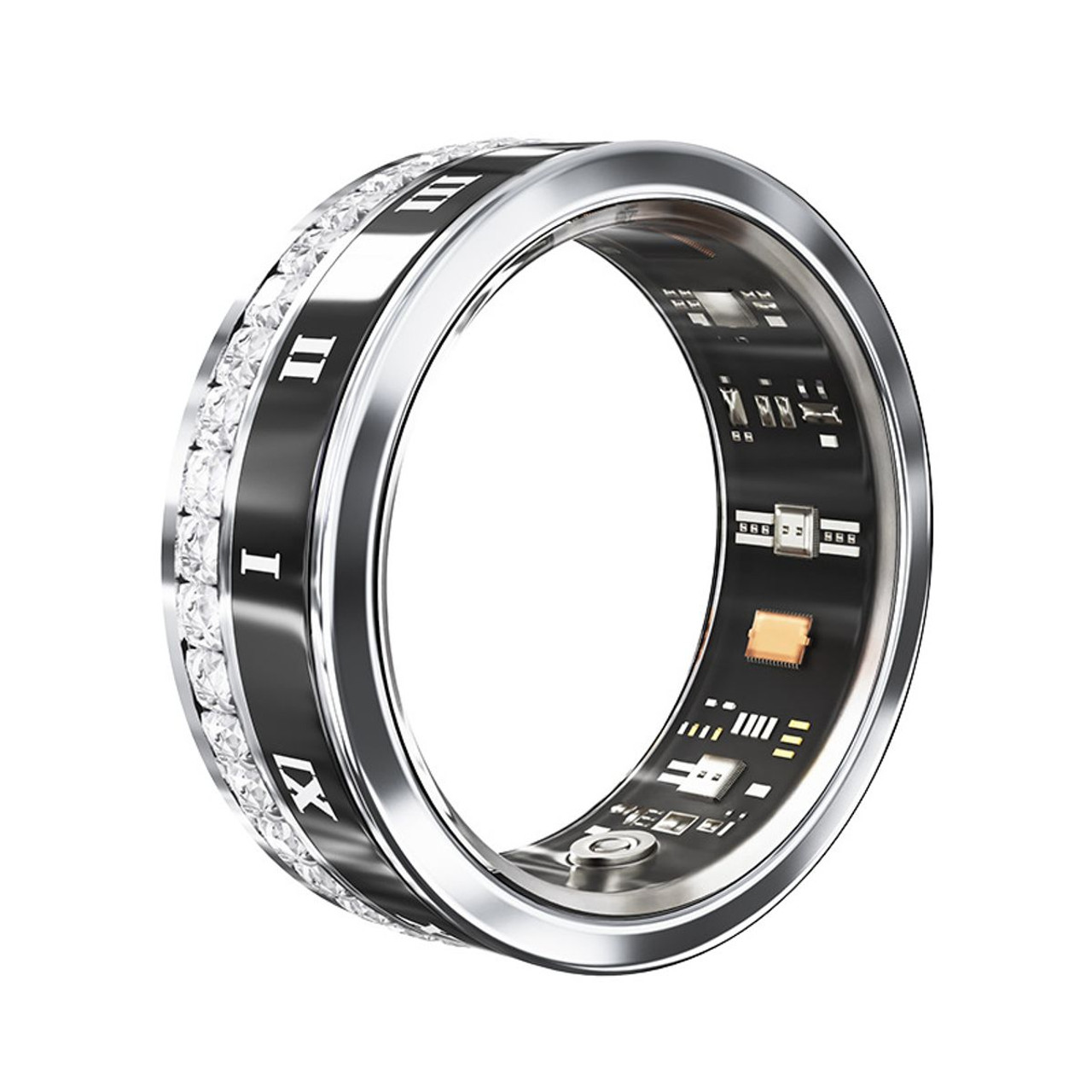 Smart Ring Fitness Tracker Rate Monitor Sleep Recorder Activity Reminder with Charging Case,IP68 Waterproof(9#) product image Smart Ring Fitness Tracker Rate Monitor Sleep Recorder Activity Reminder with Charging Case,IP68 Waterproof(9#) product image