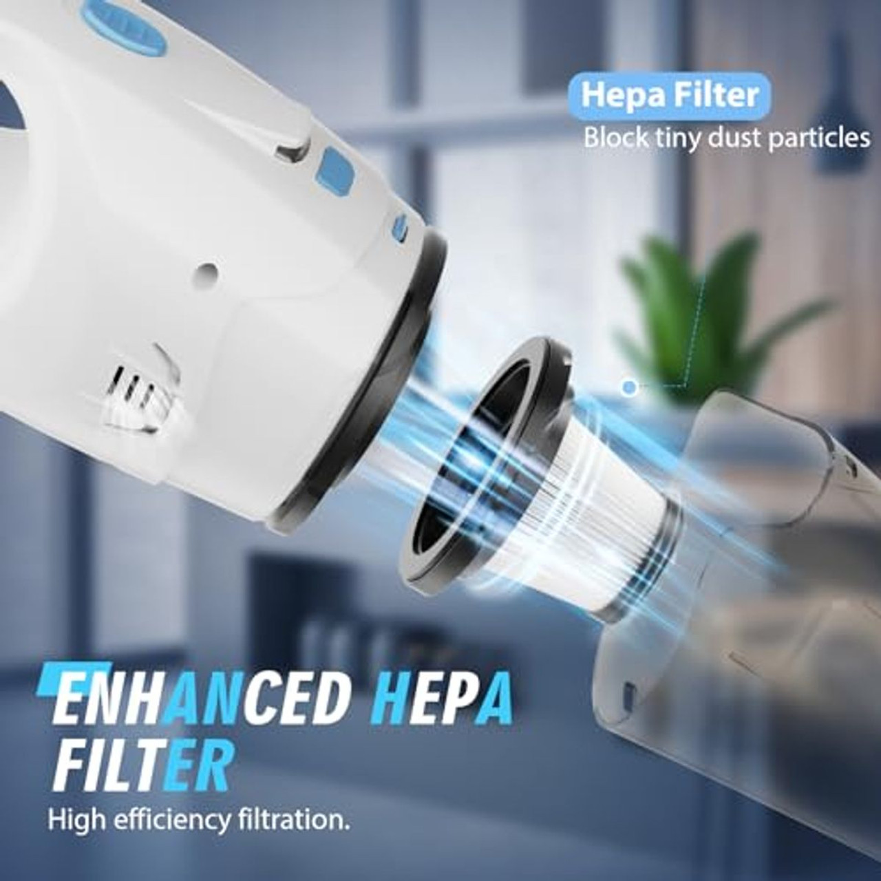 Handheld Cordless Portable Car Vacuum  product image