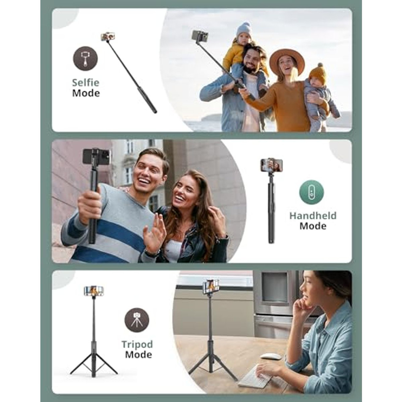60" Phone Tripod Selfie Stick  product image