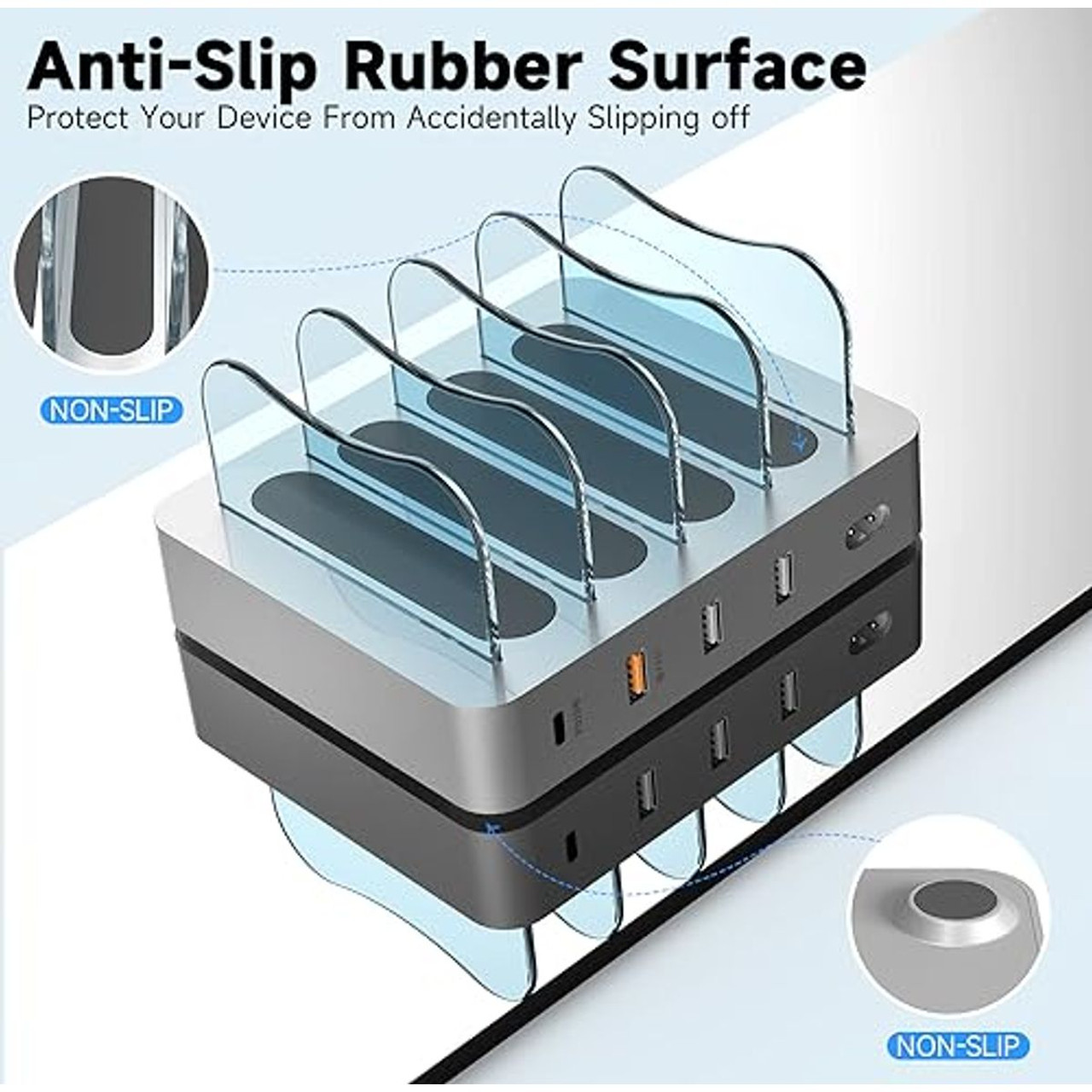 VIMC 4-Port USB Fast Charging Dock Station product image