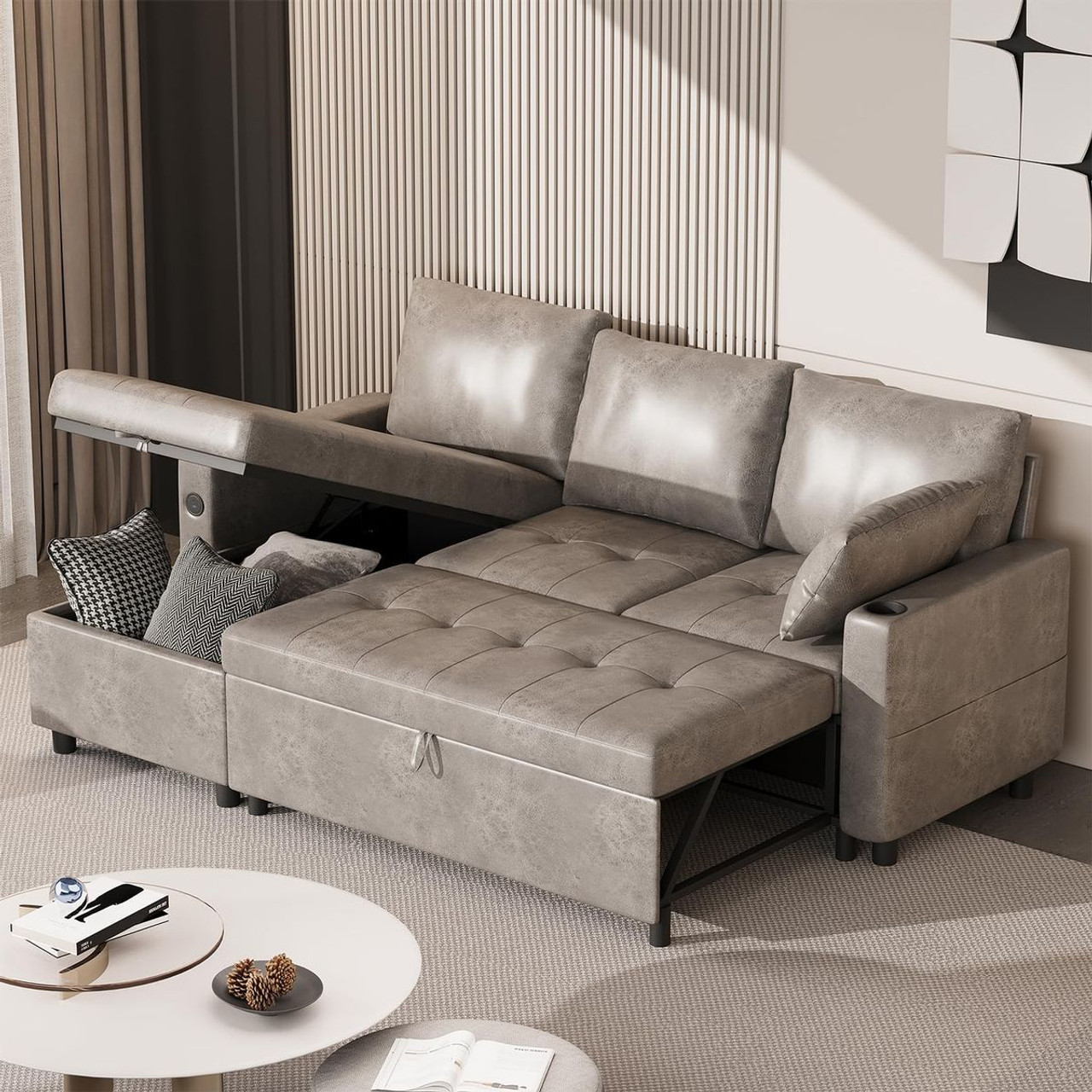 3-in-1 Convertible Sleeper Sofa  product image