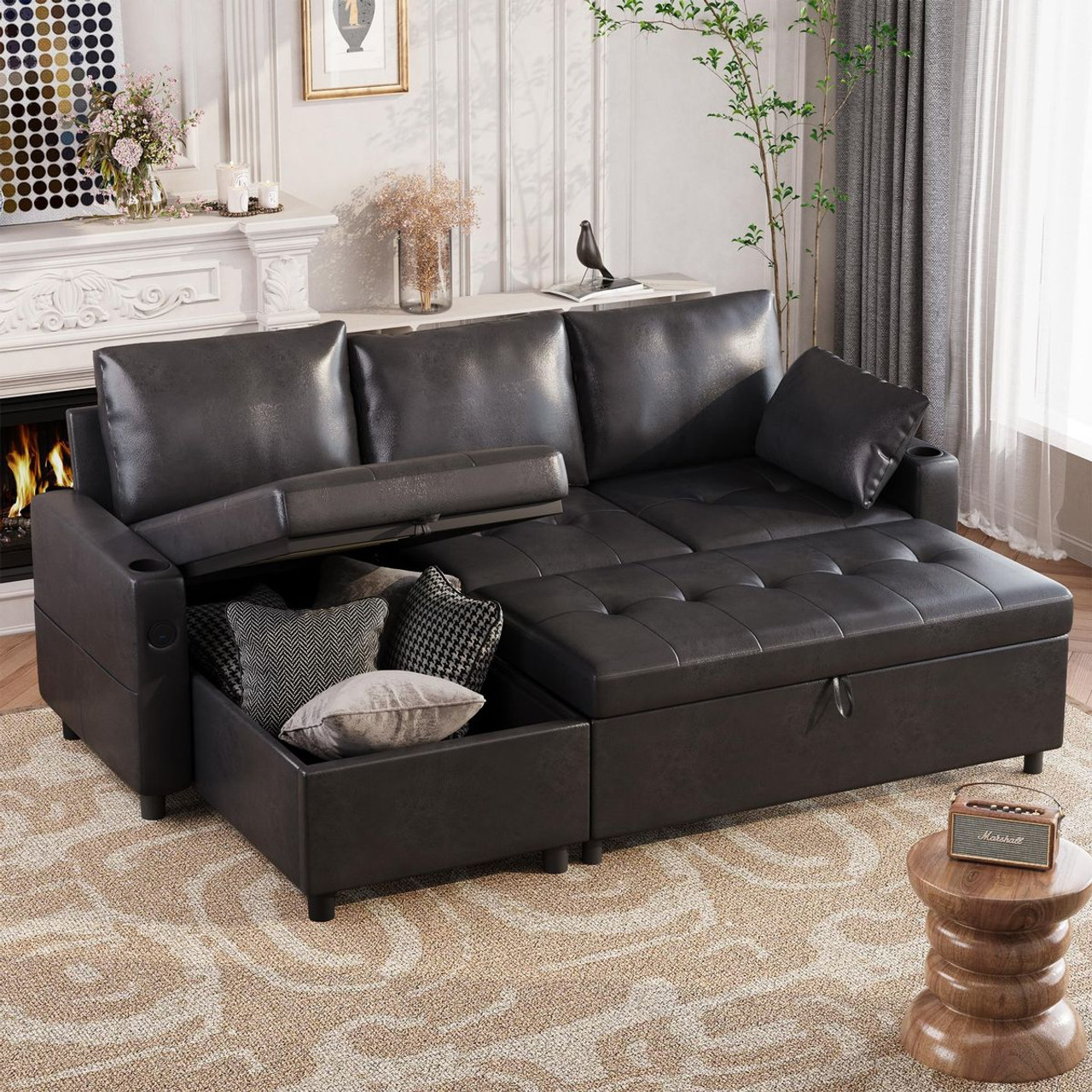 3-in-1 Convertible Sleeper Sofa  product image
