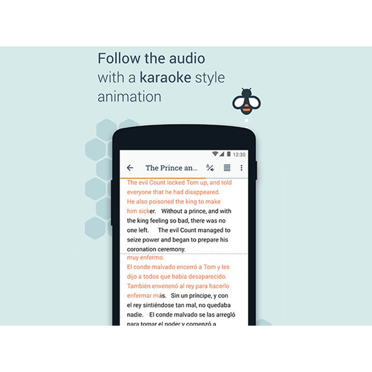Beelinguapp Language Learning App - Lifetime Subscription  product image