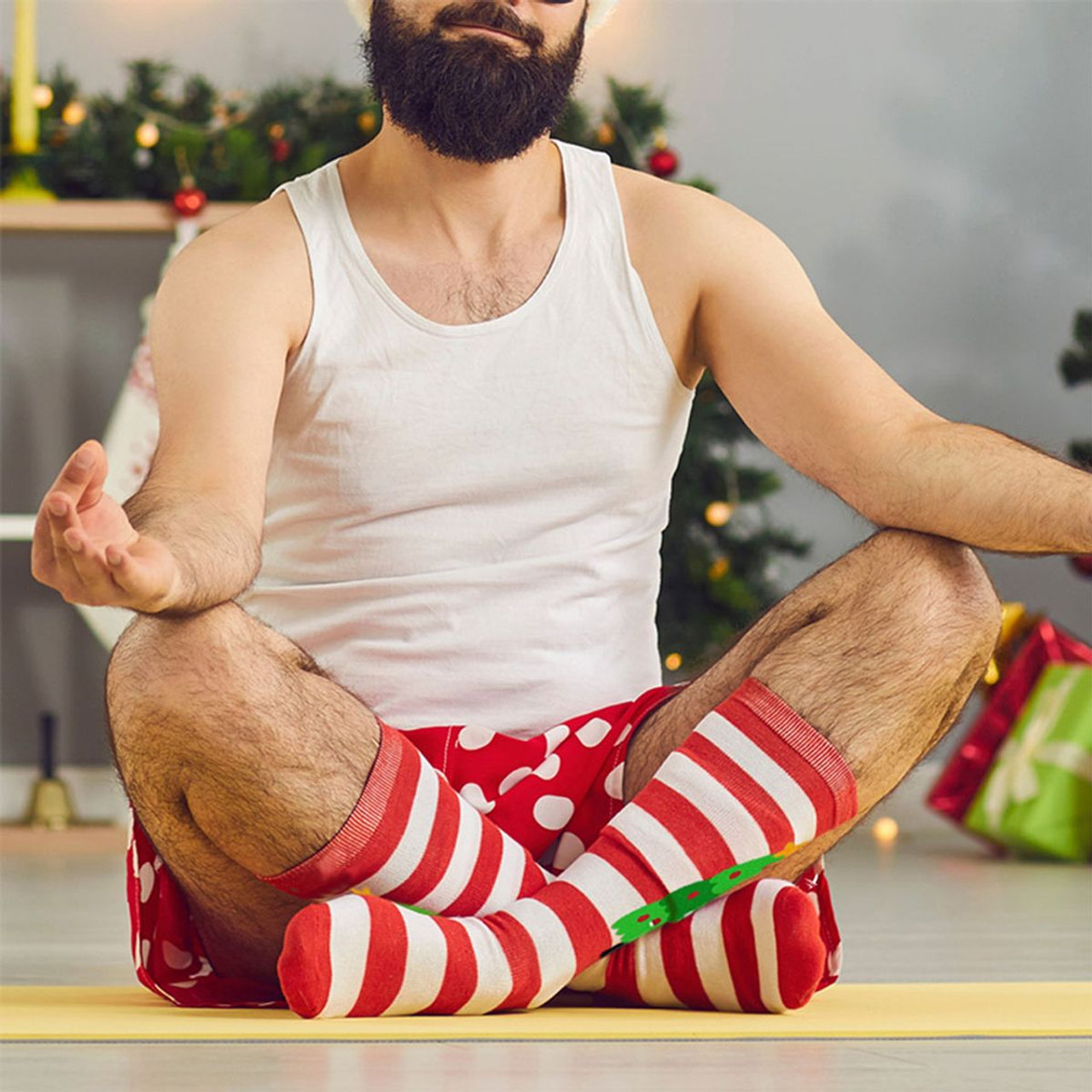 Holiday Fun Knee-High Compression Socks, 15-20mmHG (3-Pair) product image