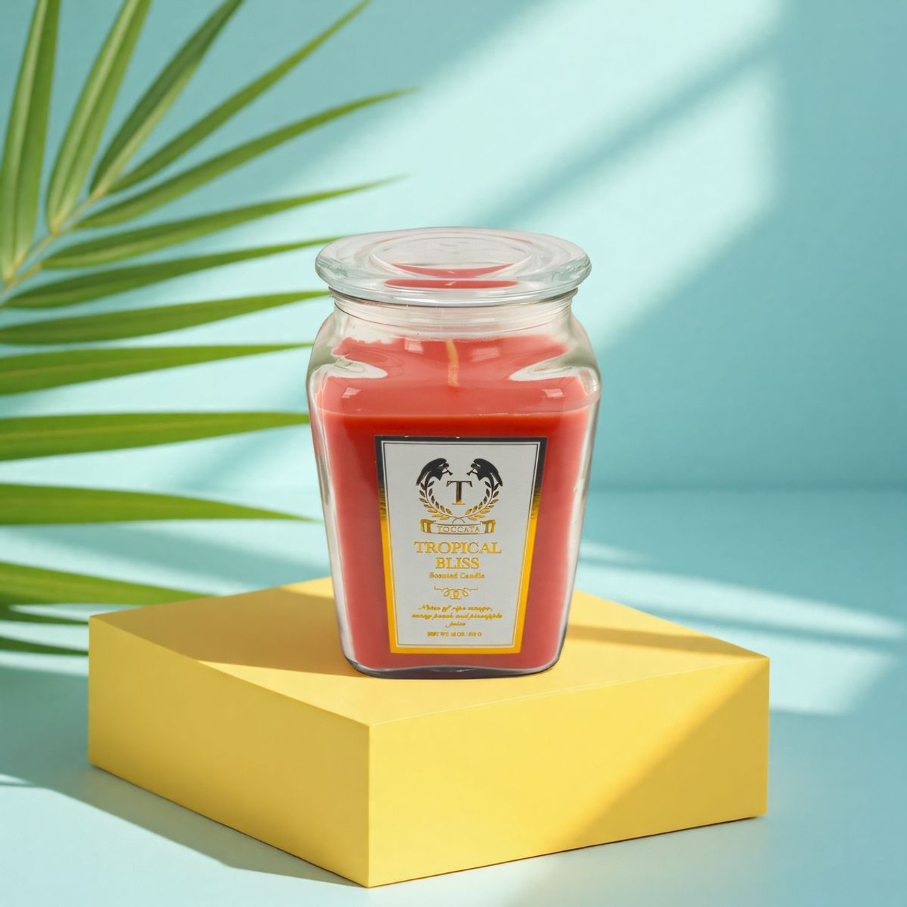 Toccata Aroma Scented Candles in a Diamond Jar, 18 oz. product image