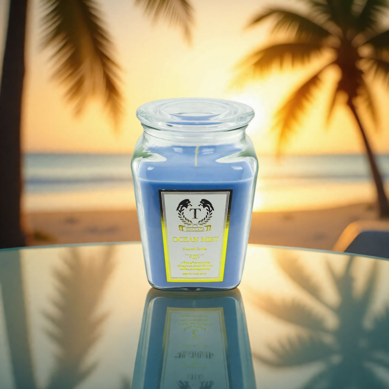 Toccata Aroma Scented Candles in a Diamond Jar, 18 oz. product image