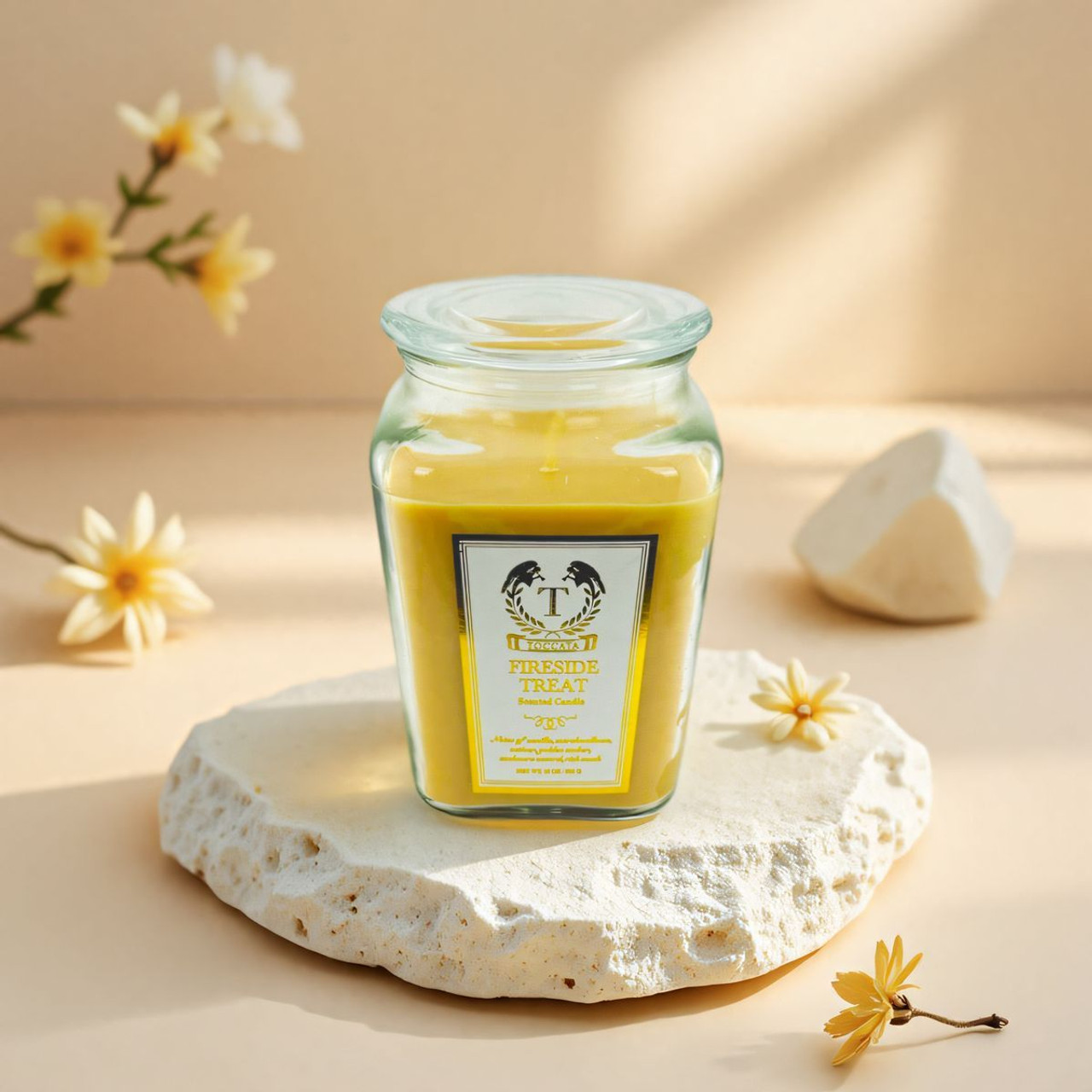 Toccata Aroma Scented Candles in a Diamond Jar, 18 oz. product image