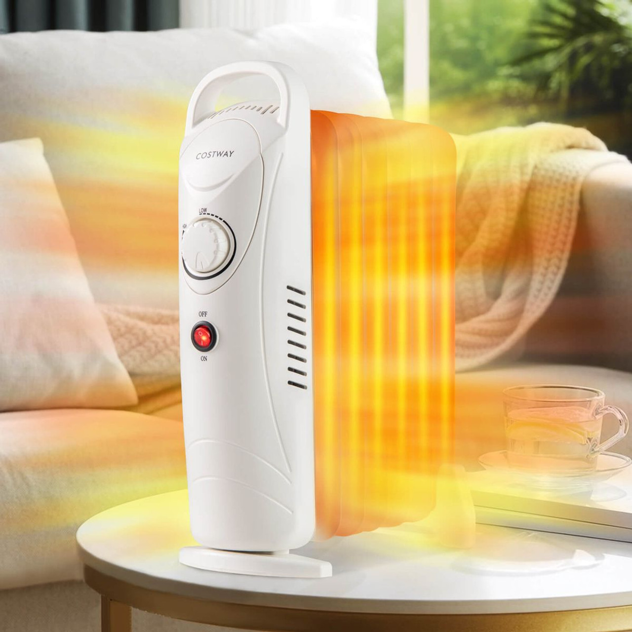 700W Portable Oil Heater with Adjustable Thermostat  product image