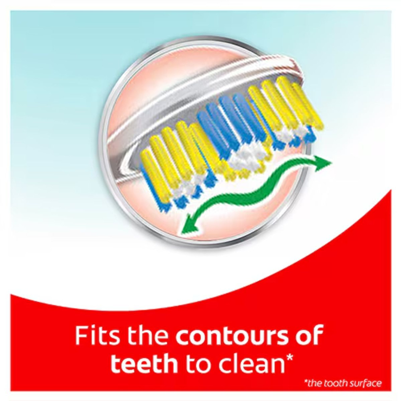 Colgate Twister Soft Toothbrush with Tongue Cleaner (12-Pack) product image