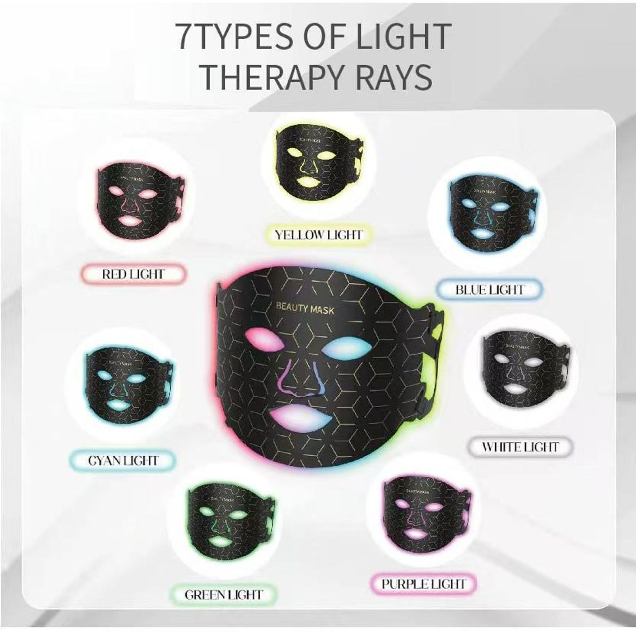 Near Infrared Light Therapy LED Face Mask product image