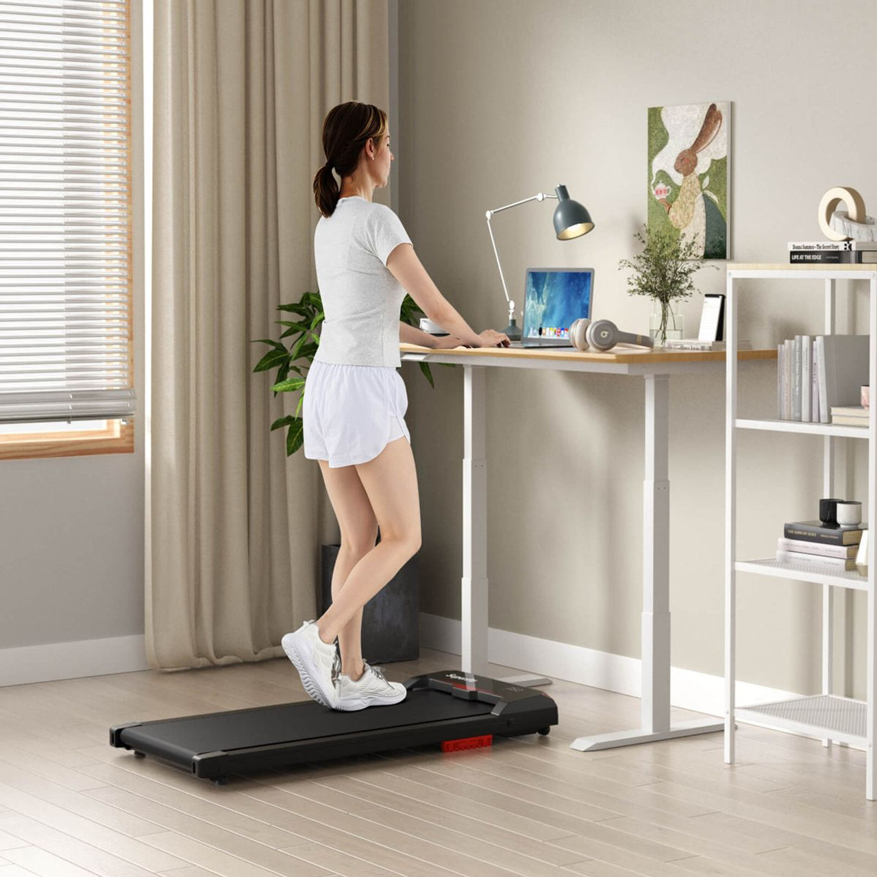 Superfit 2.5HP Under Desk Walking Treadmill with Remote Control  product image