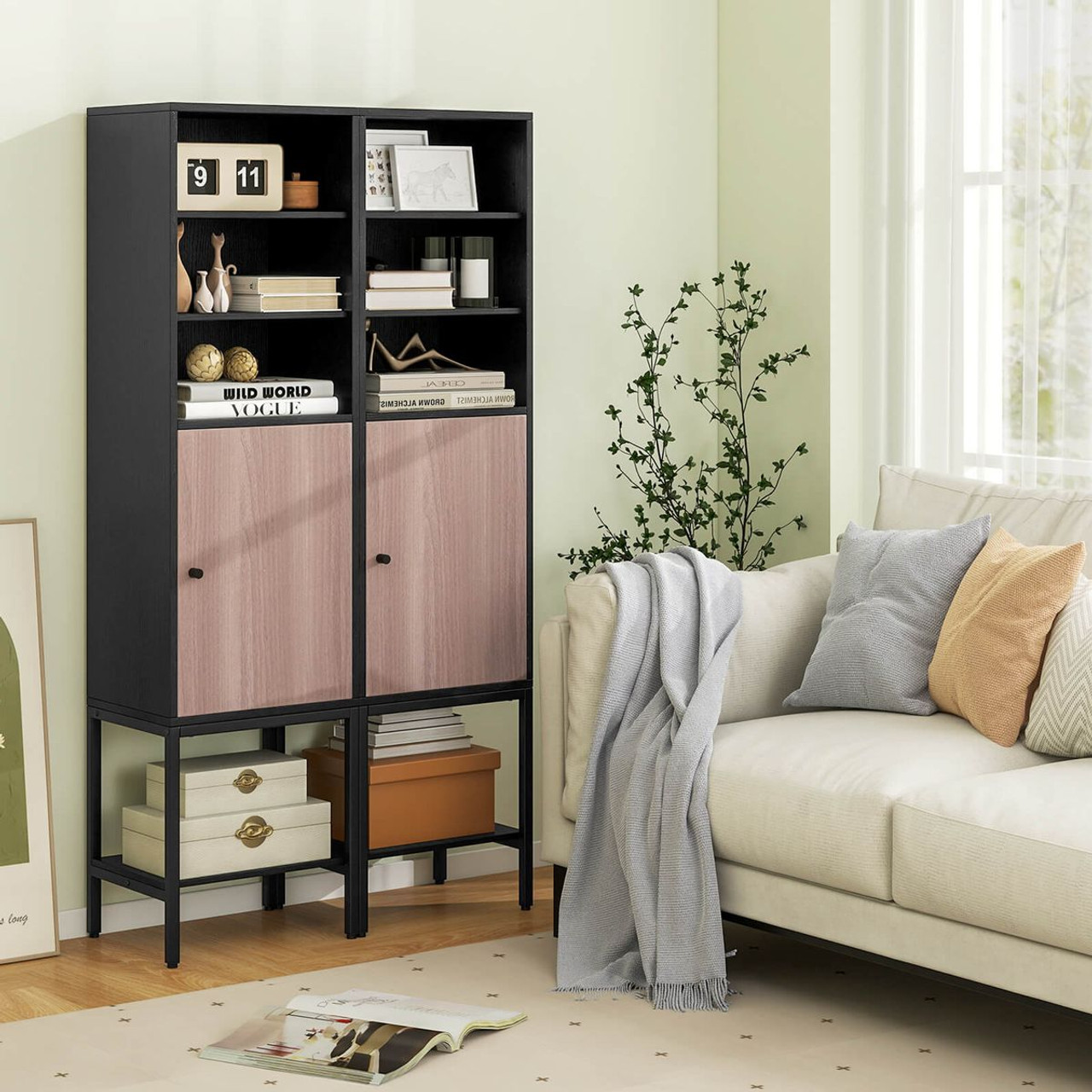 57" Tall Bathroom Cabinet product image