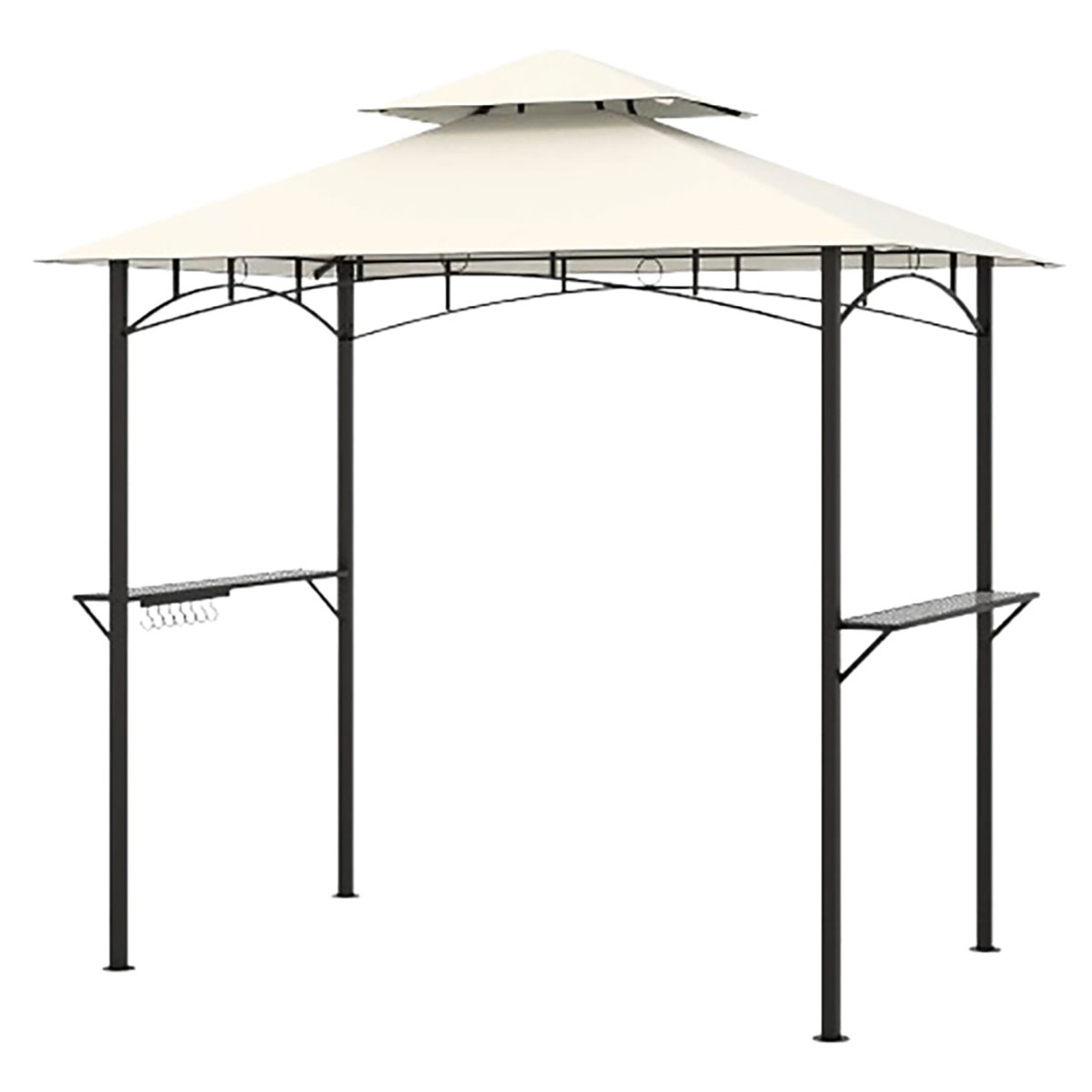 Outdoor Double-Tiered 8 x 5-Foot Grill Gazebo Canopy  product image Outdoor Double-Tiered 8 x 5-Foot Grill Gazebo Canopy  product image