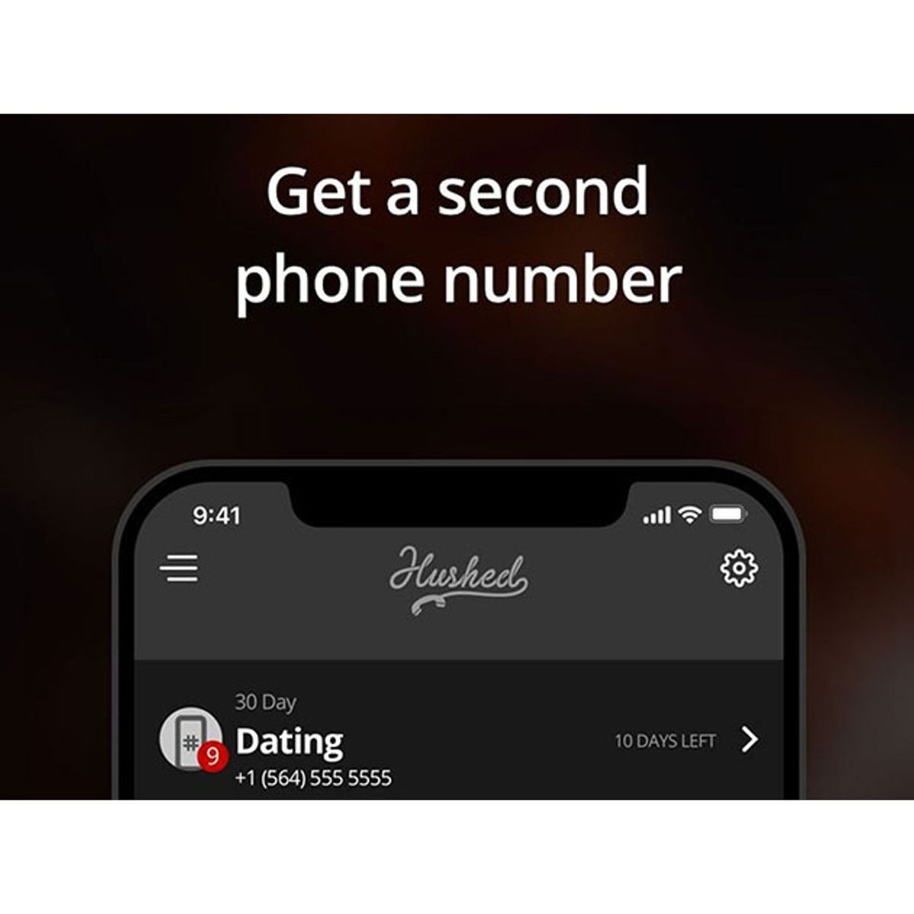 Hushed Private Phone Line Lifetime Subscription  product image