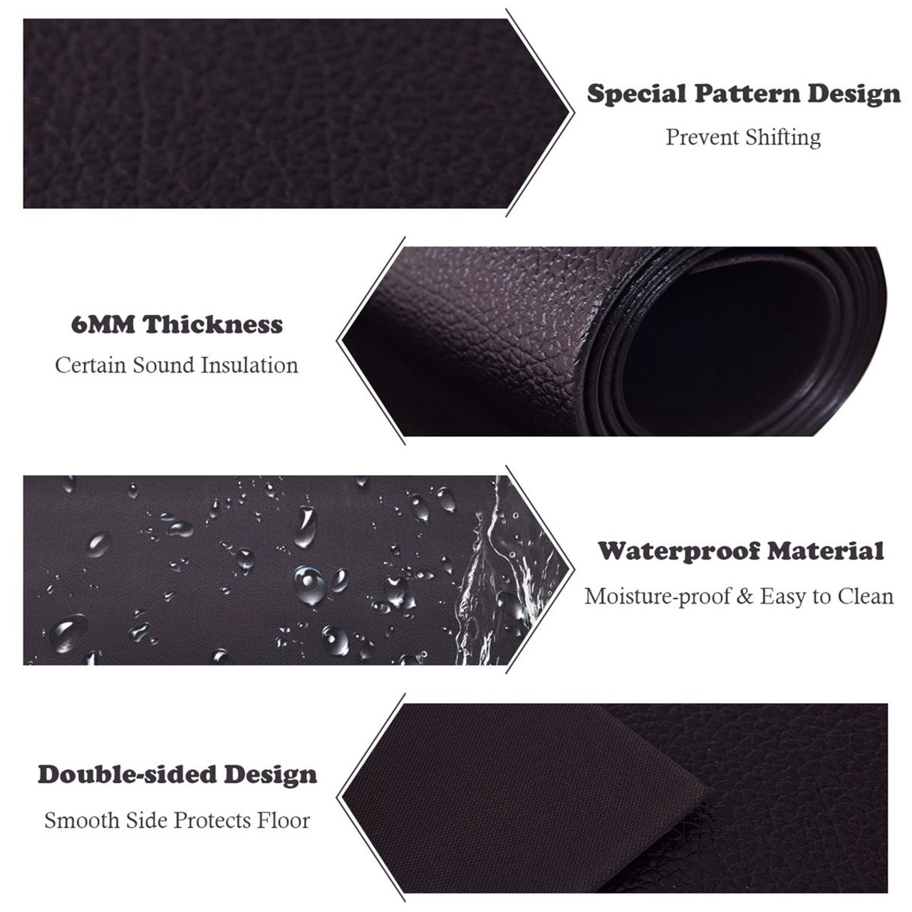 High Density PVC Exercise Equipment Mat product image