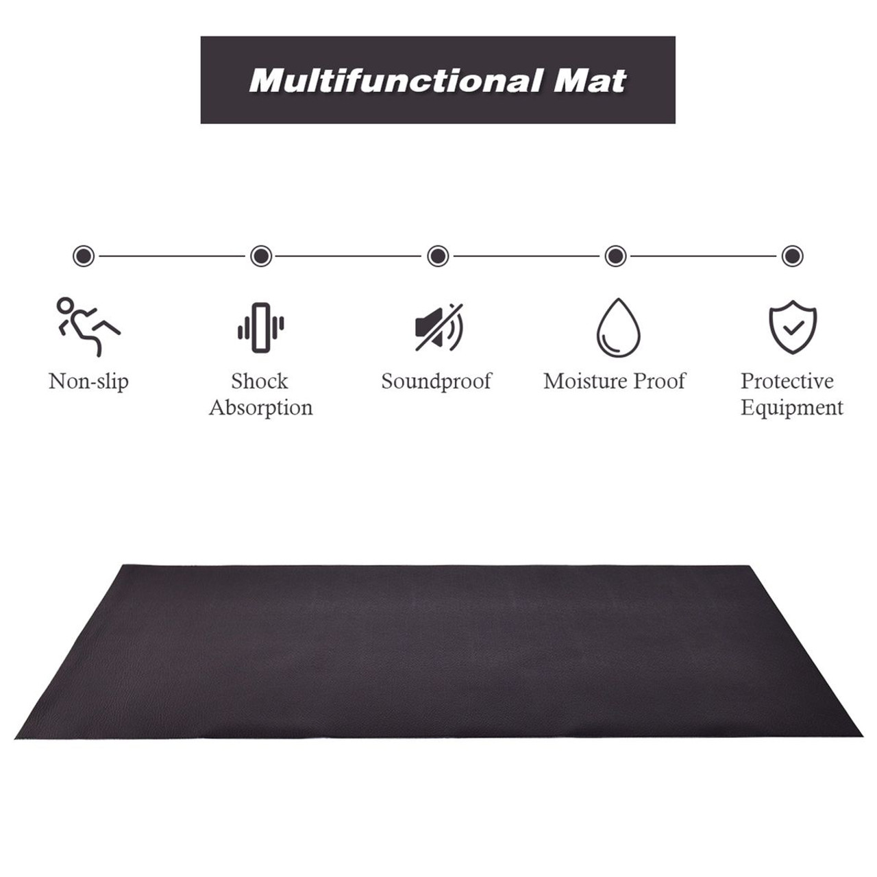 High Density PVC Exercise Equipment Mat product image