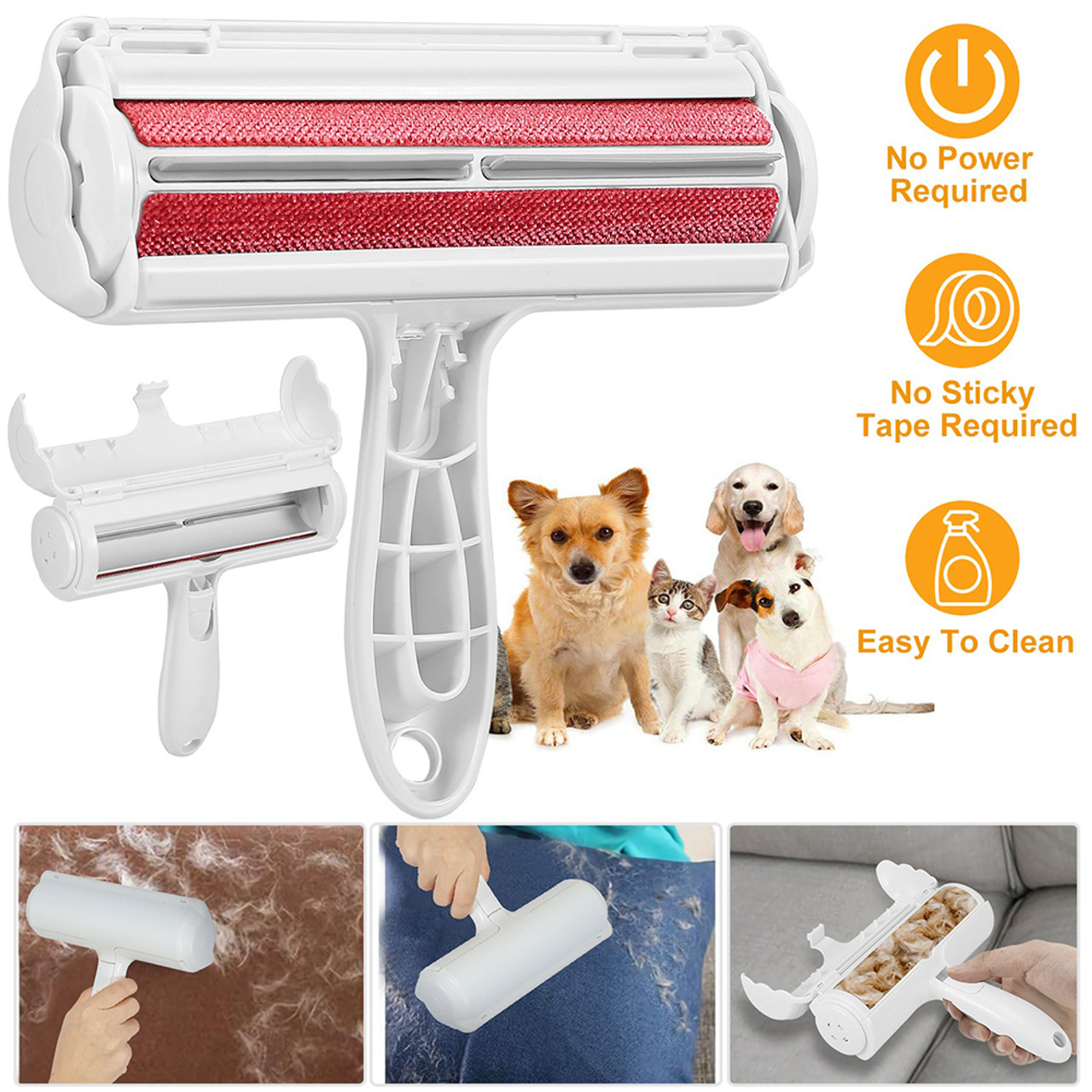 Pet Hair & Lint Remover with Reusable Roller  product image
