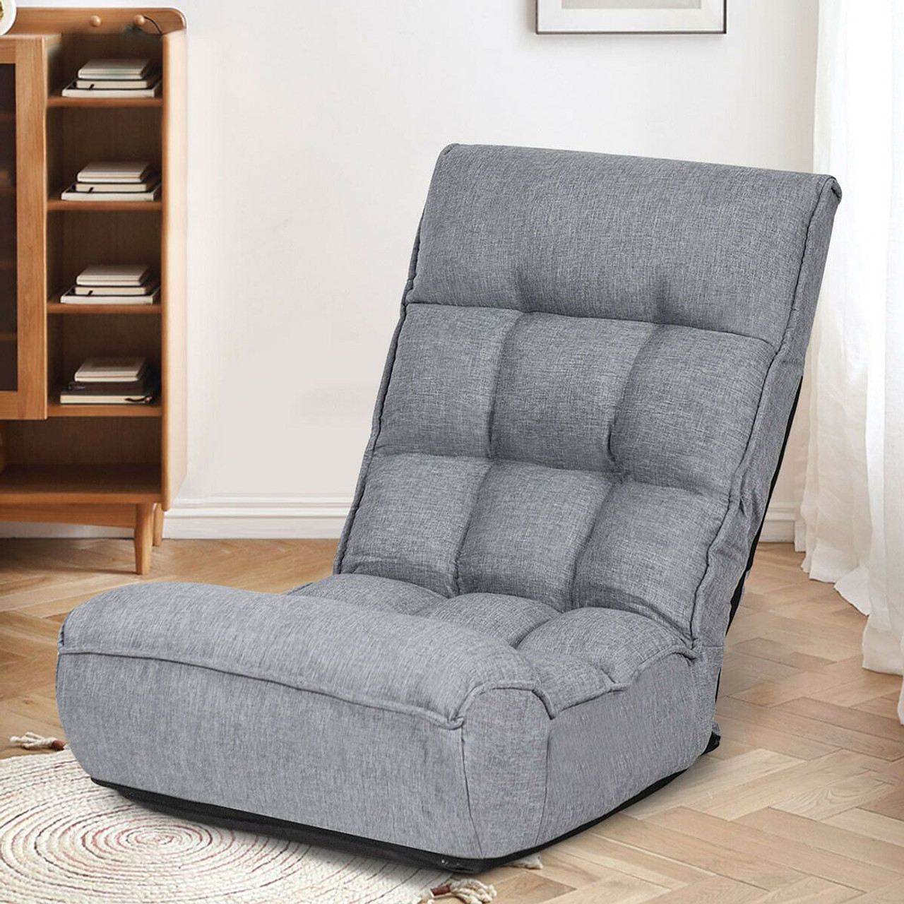 4-Position Folding Floor Chair  product image