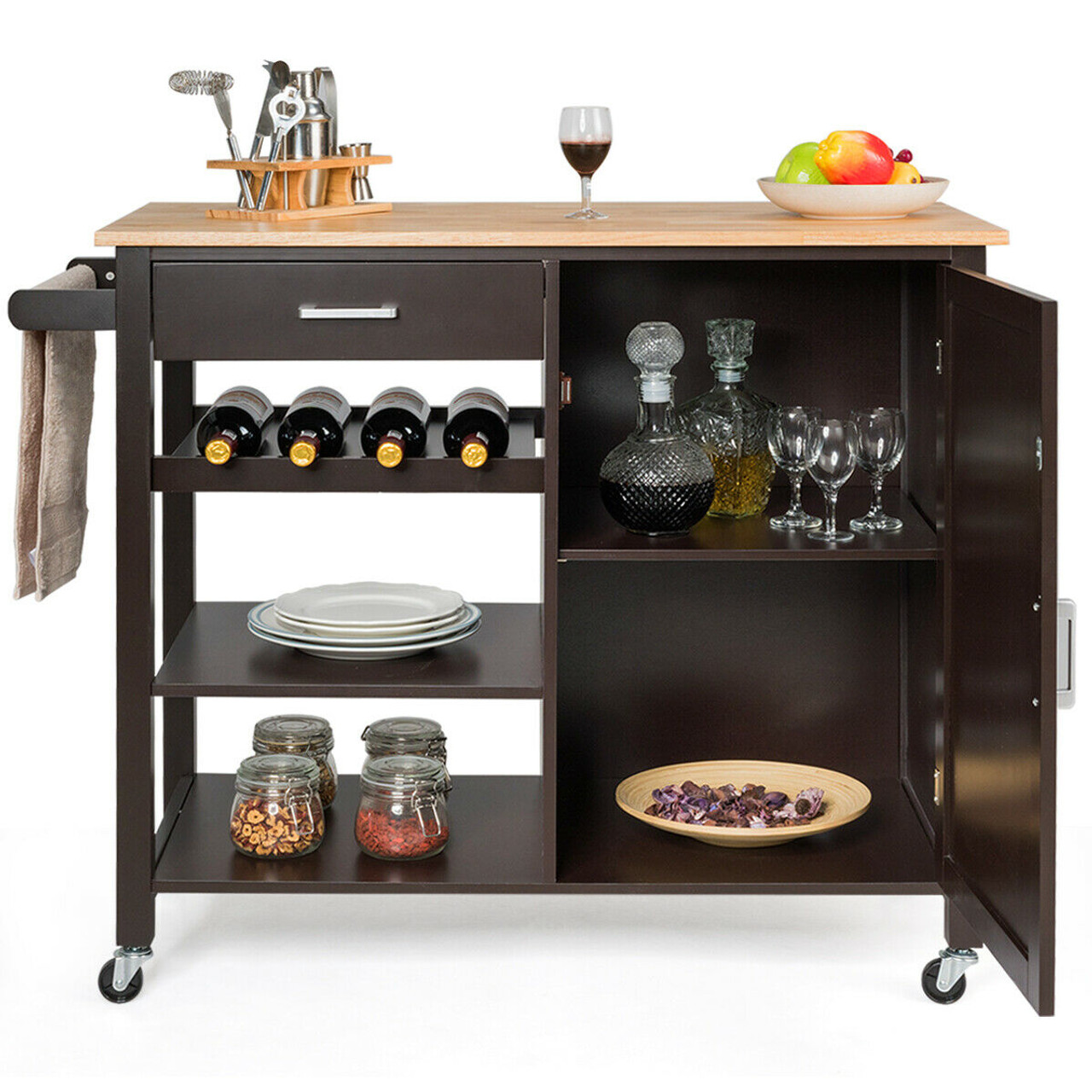 4-Tier Kitchen Island Storage Cart  product image