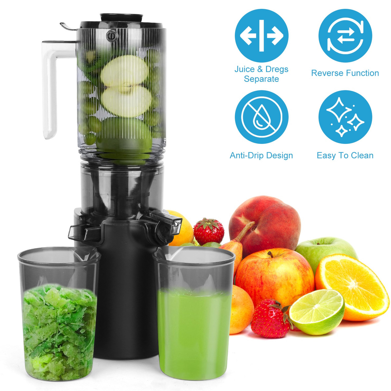 Wide Feed Chute Electric Juicer Extractor Machine product image