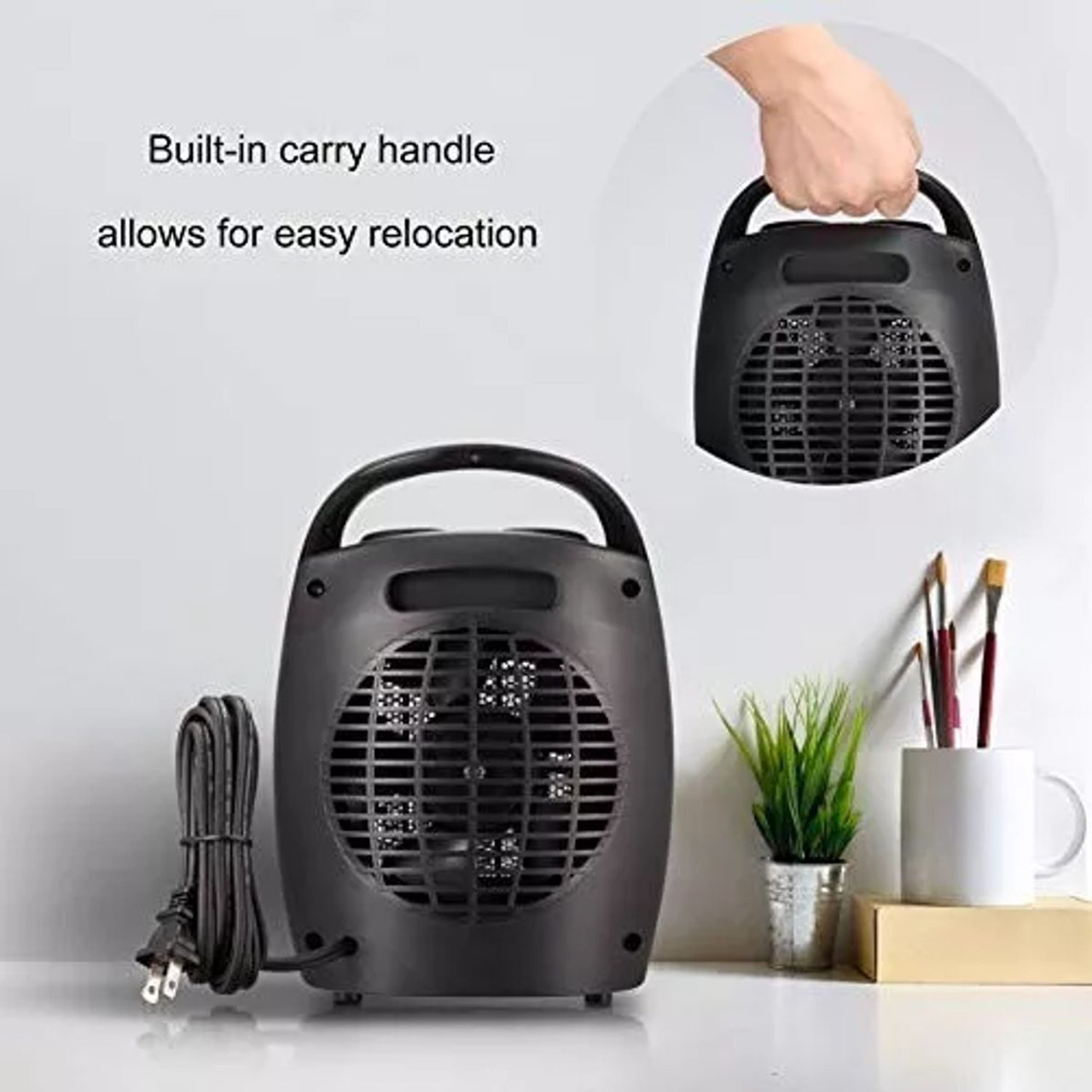 Compact PTC Ceramic Space Heater with Fan product image