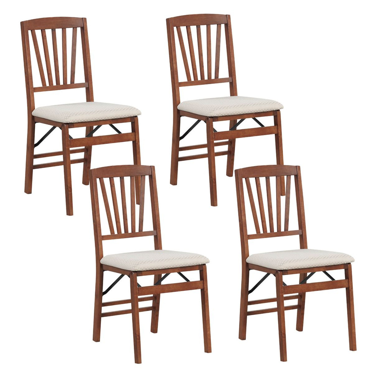 Kitchen Chairs with Rubber Wood Frame (2- or 4-Pack) product image
