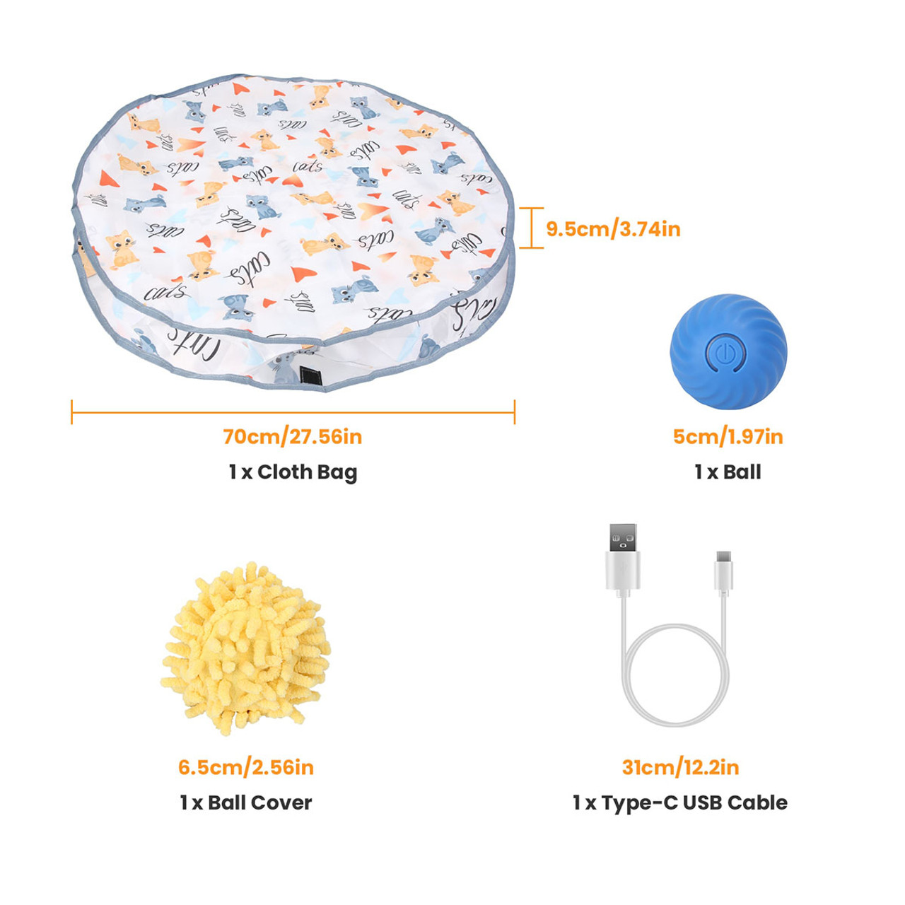Motion-Activated Interactive Cat Toy product image