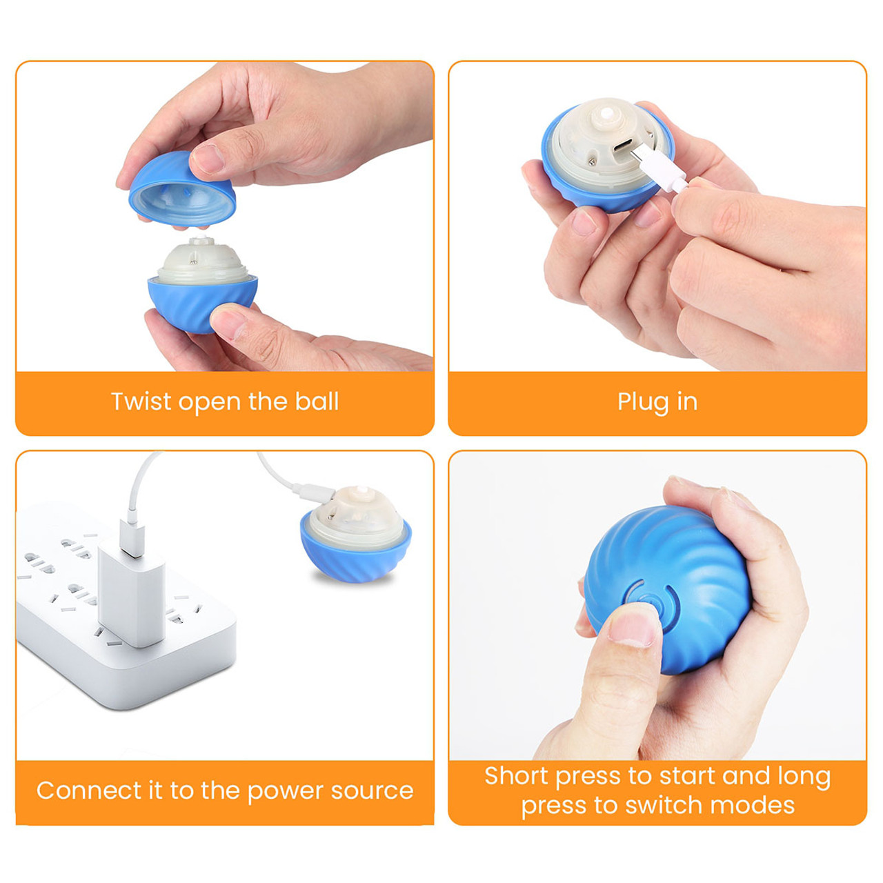Motion-Activated Interactive Cat Toy product image